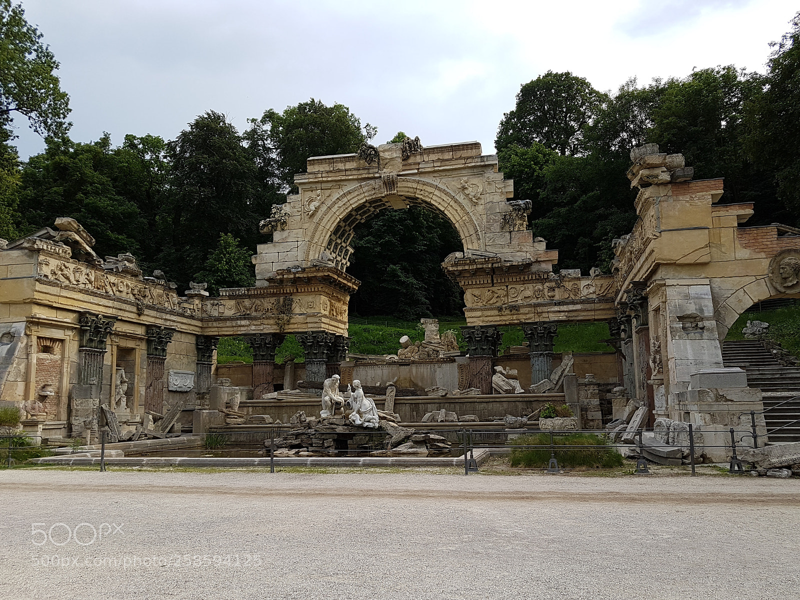 Samsung Galaxy S7 Edge sample photo. Ruin photography