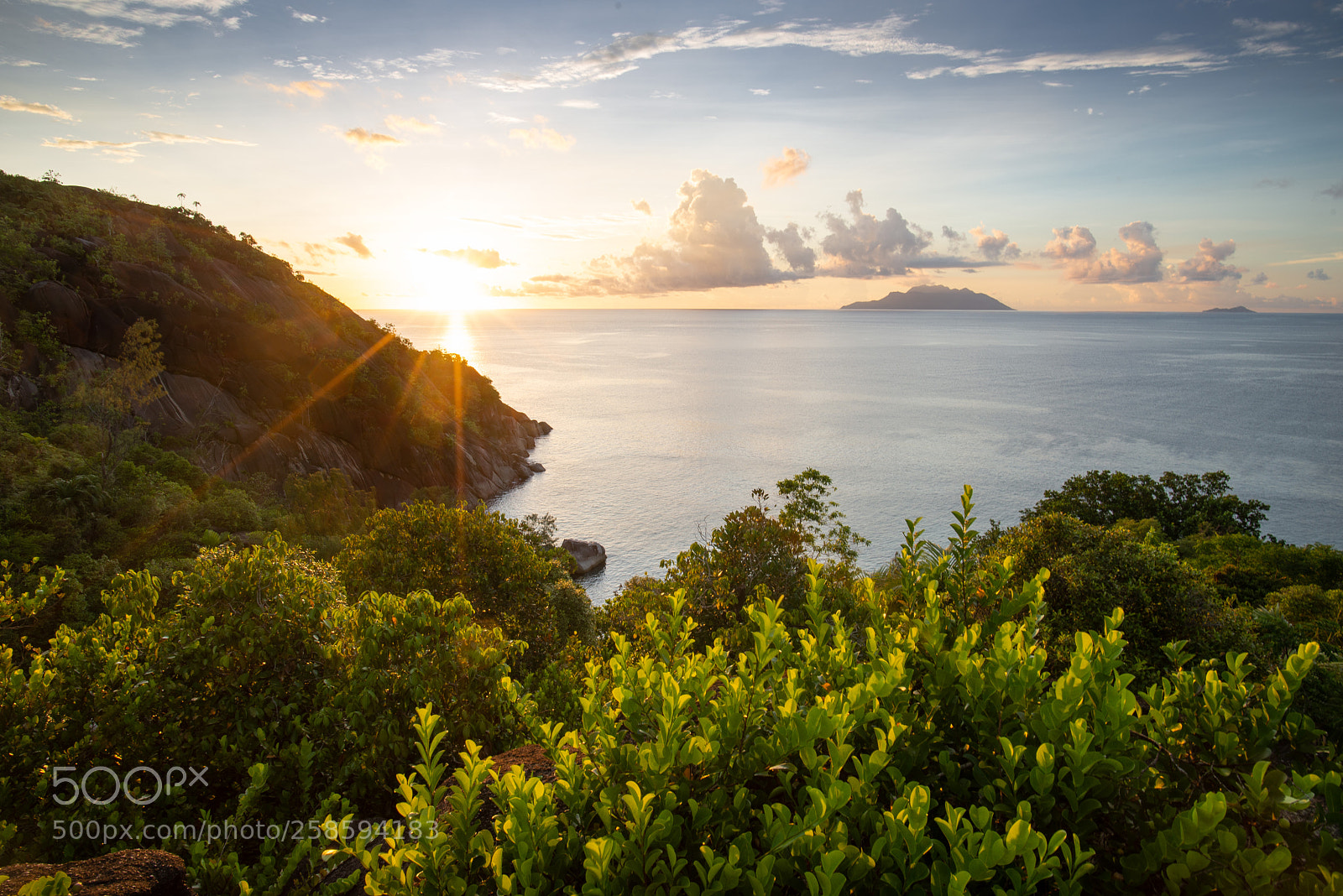 Nikon D600 sample photo. Seychelles sunset photography
