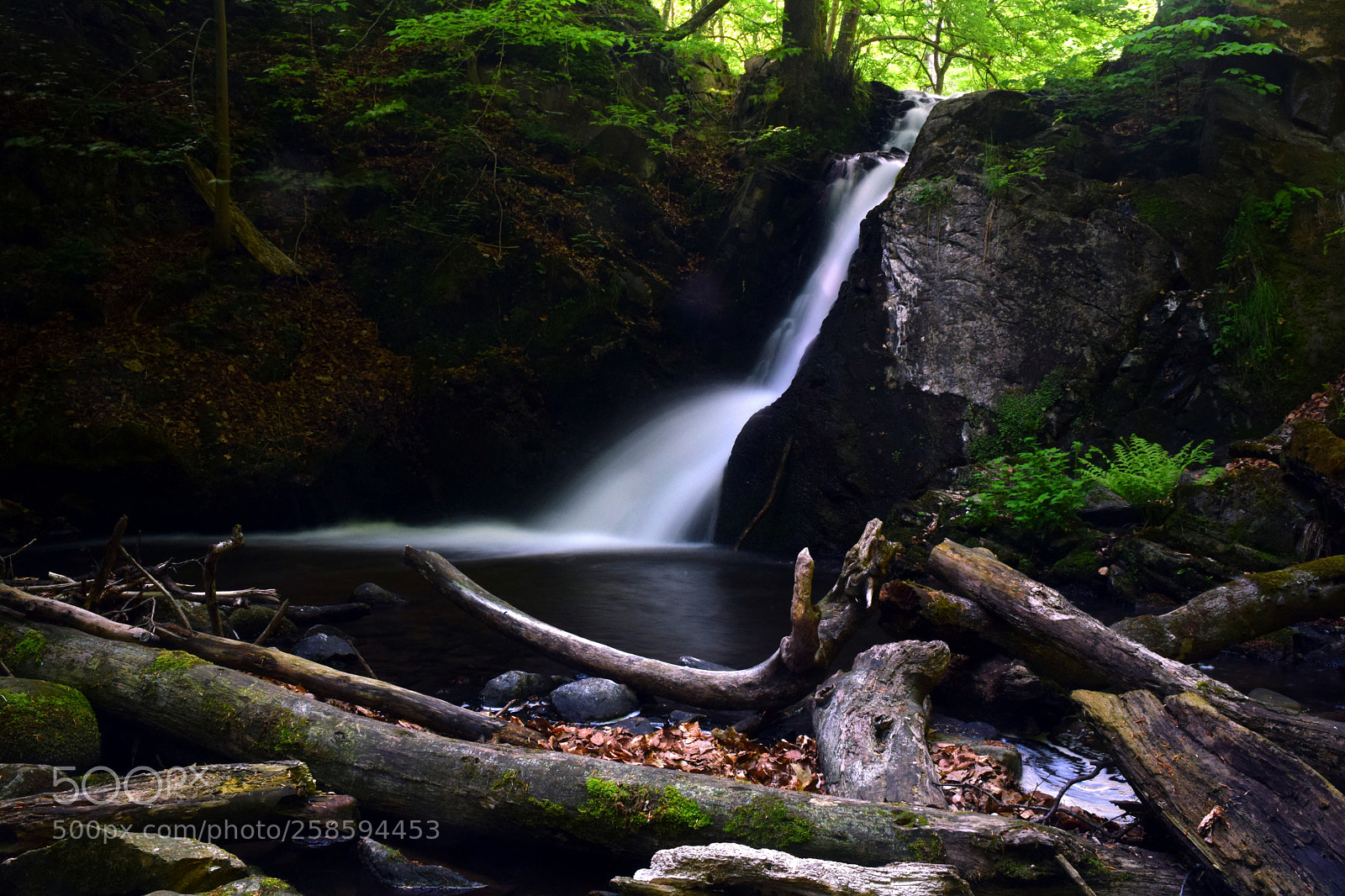 Nikon D3300 sample photo. Forsakar falls sweden photography
