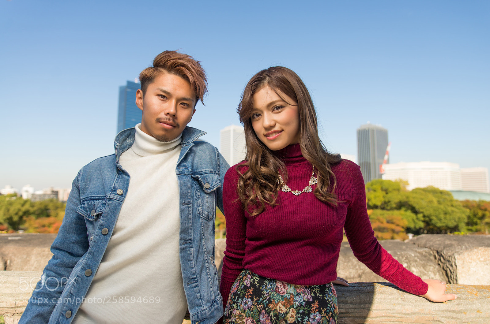 Nikon D610 sample photo. Japanese couple of lovers photography