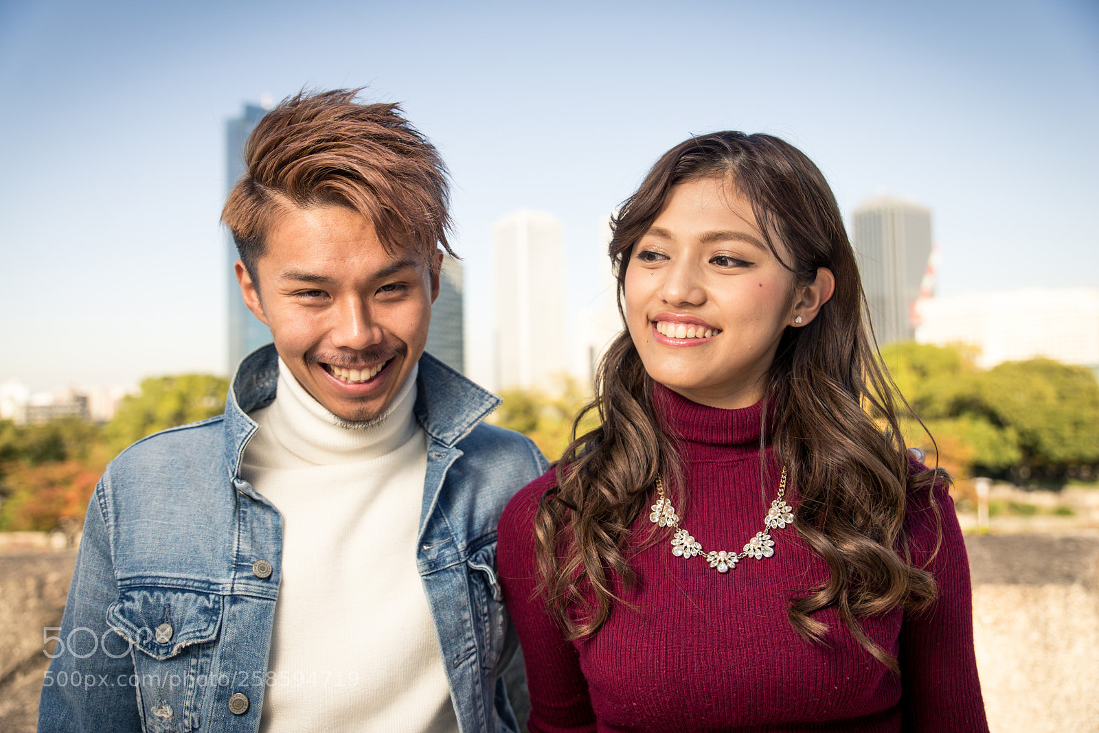 Nikon D610 sample photo. Japanese couple of lovers photography