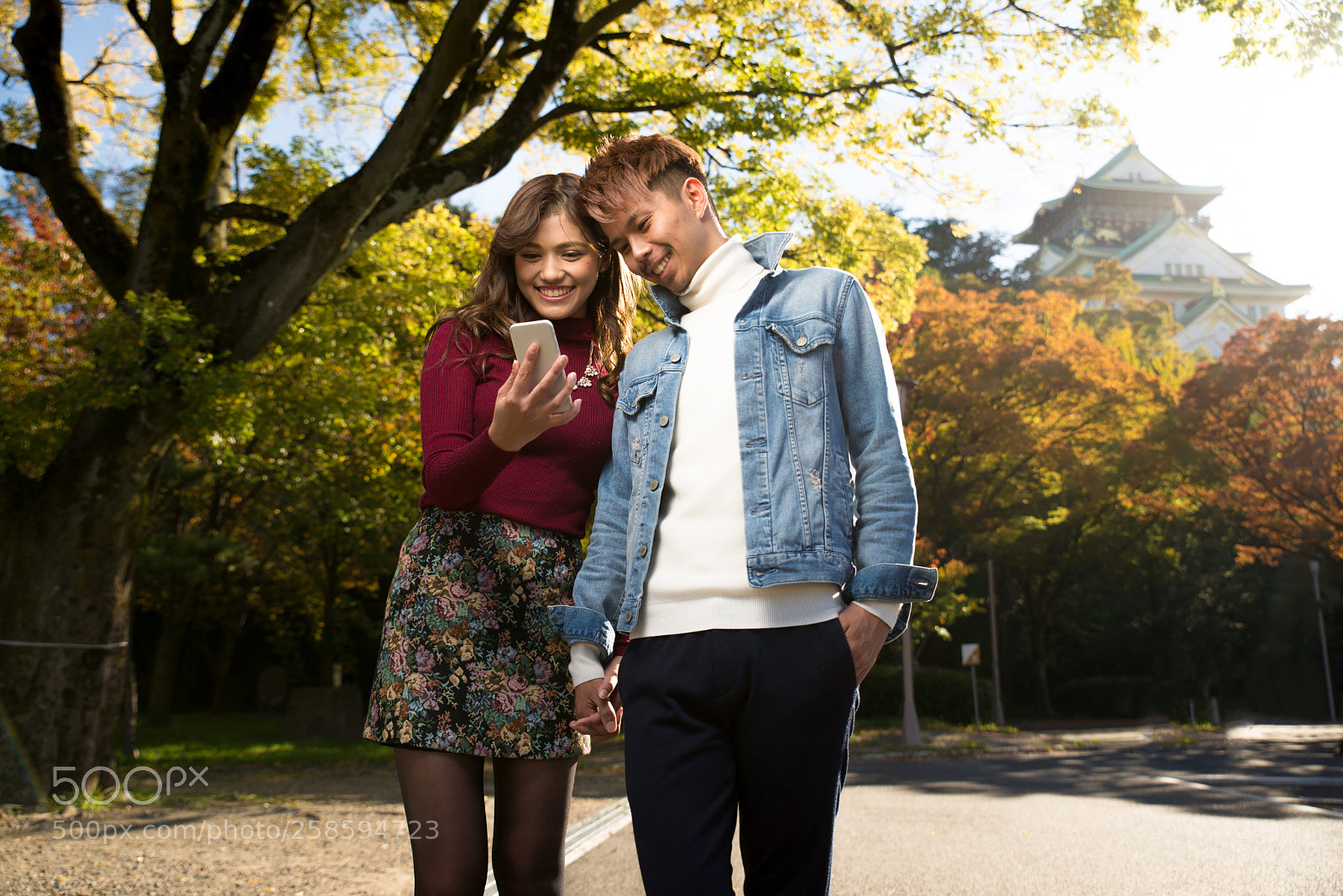 Nikon D610 sample photo. Japanese couple of lovers photography