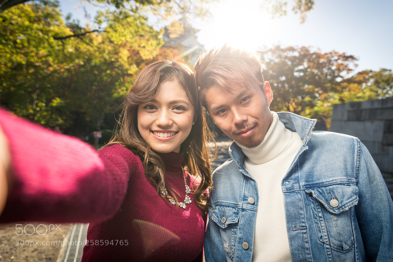 Nikon D610 sample photo. Japanese couple of lovers photography