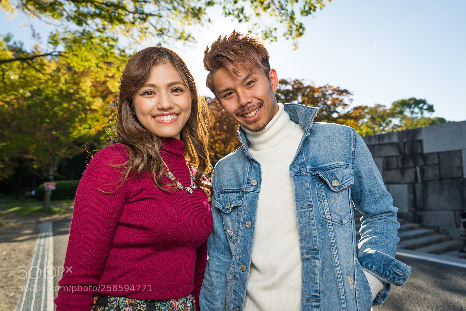 Nikon D610 sample photo. Japanese couple of lovers photography