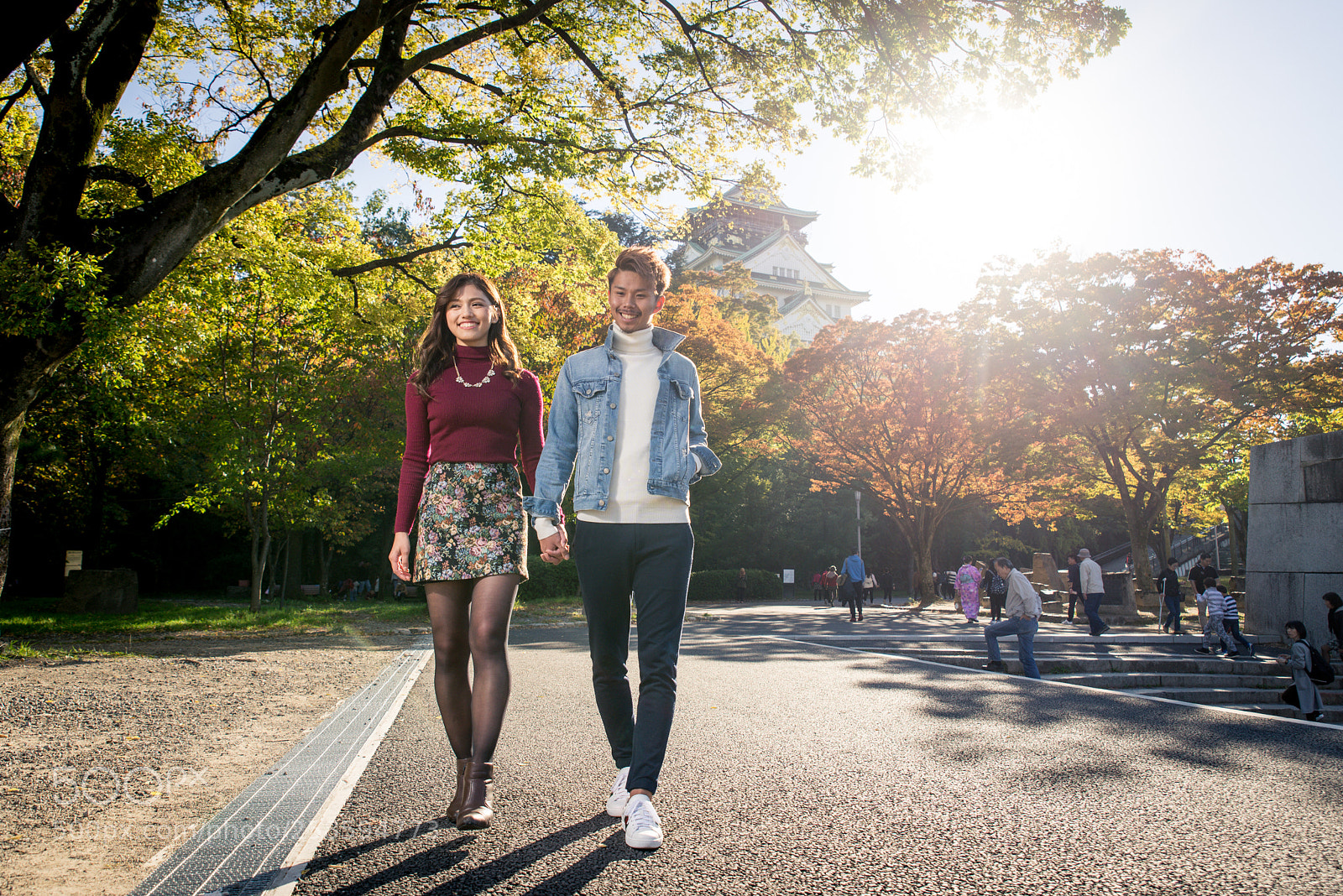 Nikon D610 sample photo. Japanese couple of lovers photography