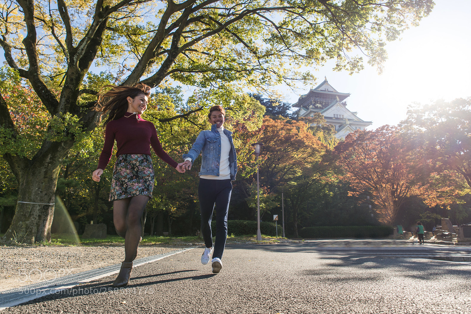 Nikon D610 sample photo. Japanese couple of lovers photography