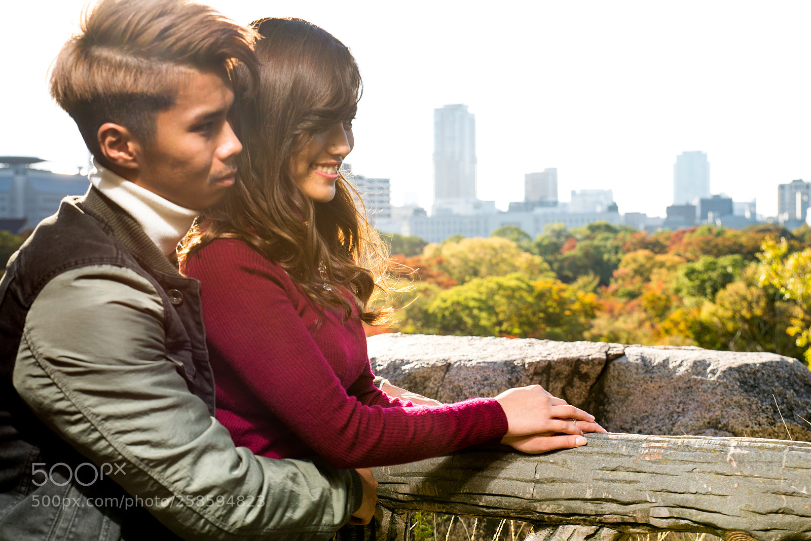 Nikon D610 sample photo. Japanese couple of lovers photography