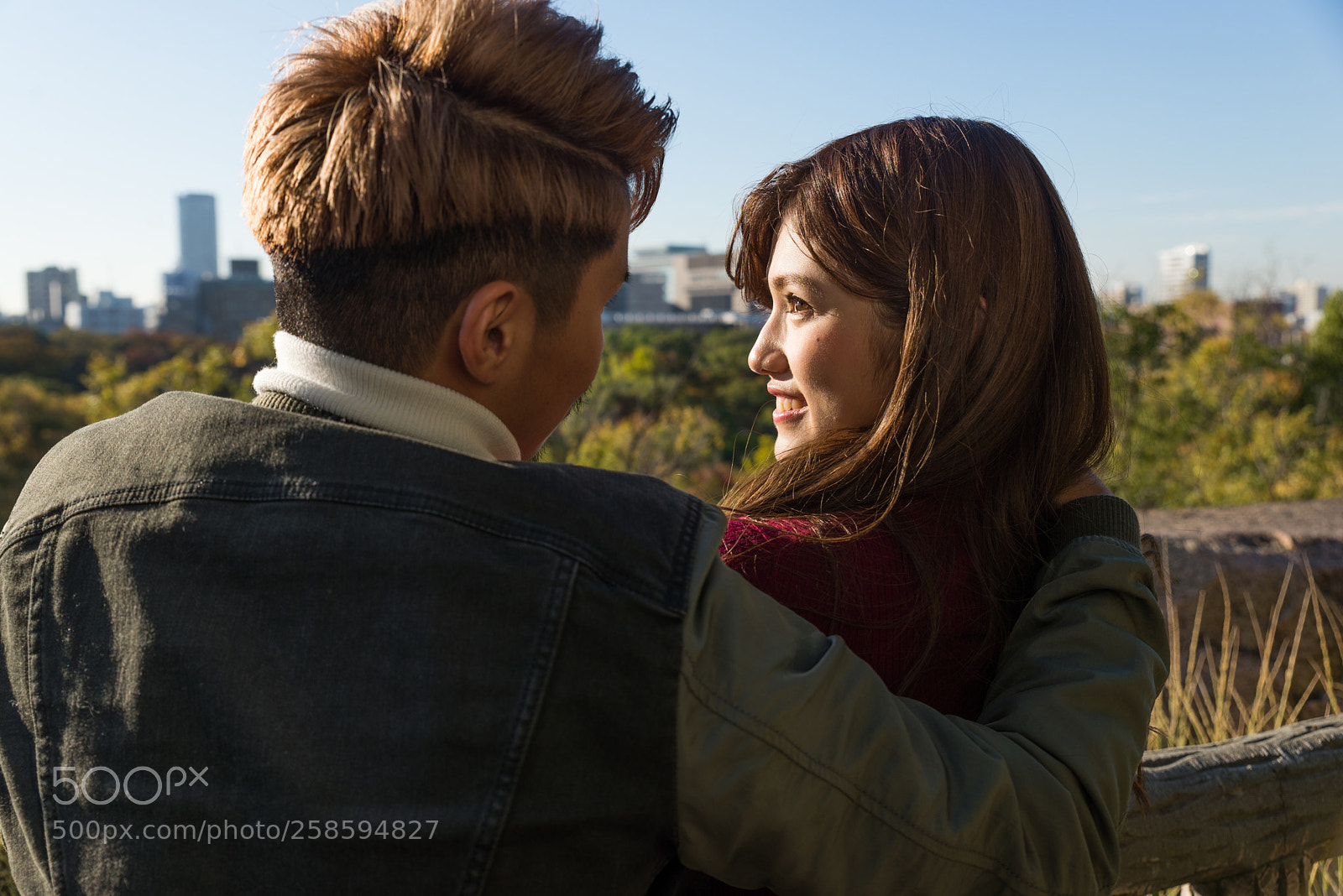 Nikon D610 sample photo. Japanese couple of lovers photography