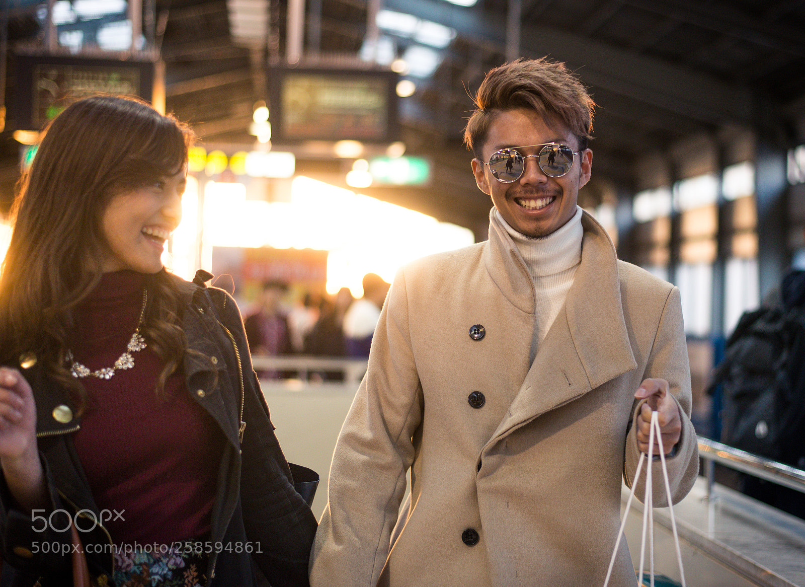 Nikon D610 sample photo. Japanese couple of lovers photography