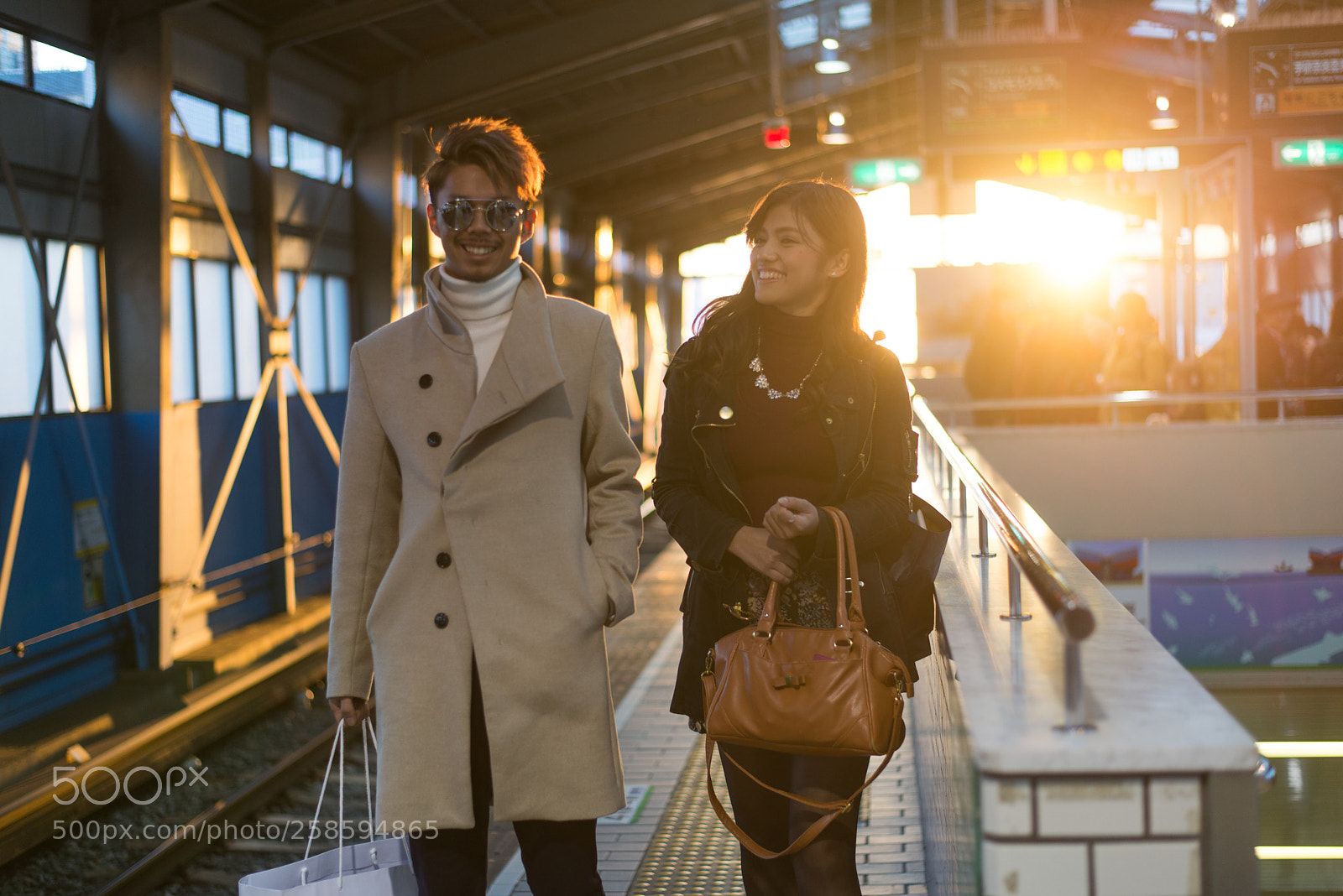 Nikon D610 sample photo. Japanese couple of lovers photography