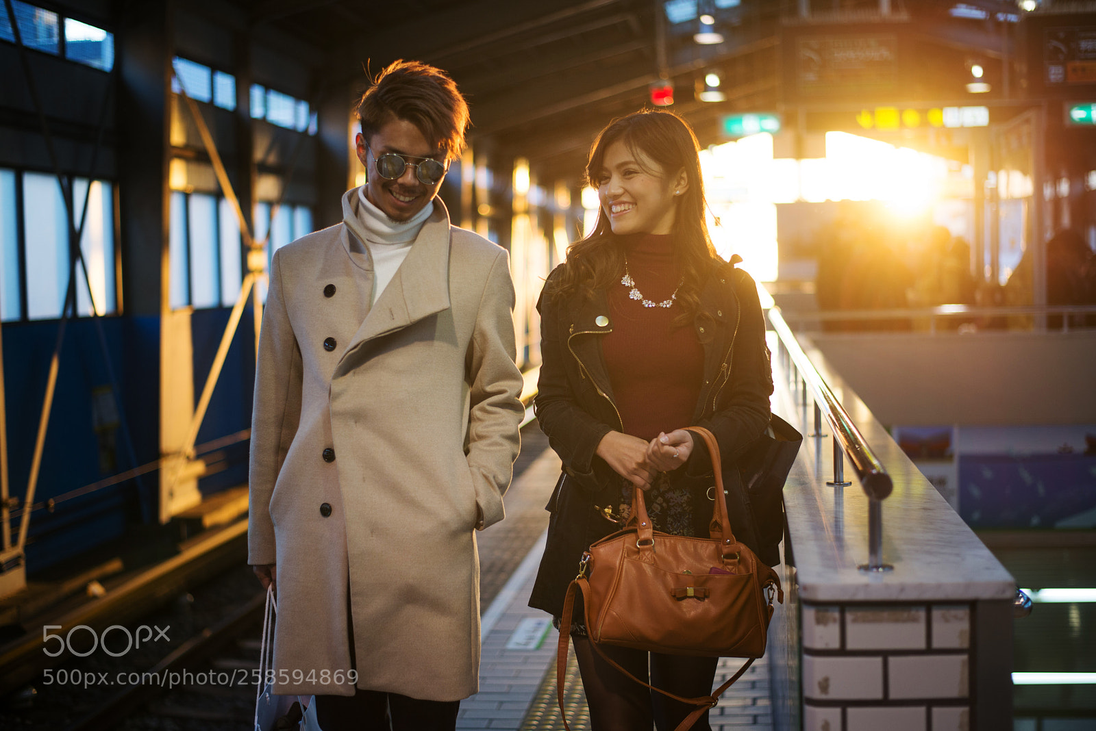 Nikon D610 sample photo. Japanese couple of lovers photography