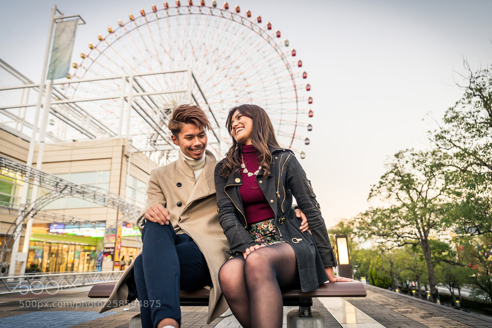 Nikon D610 sample photo. Japanese couple of lovers photography