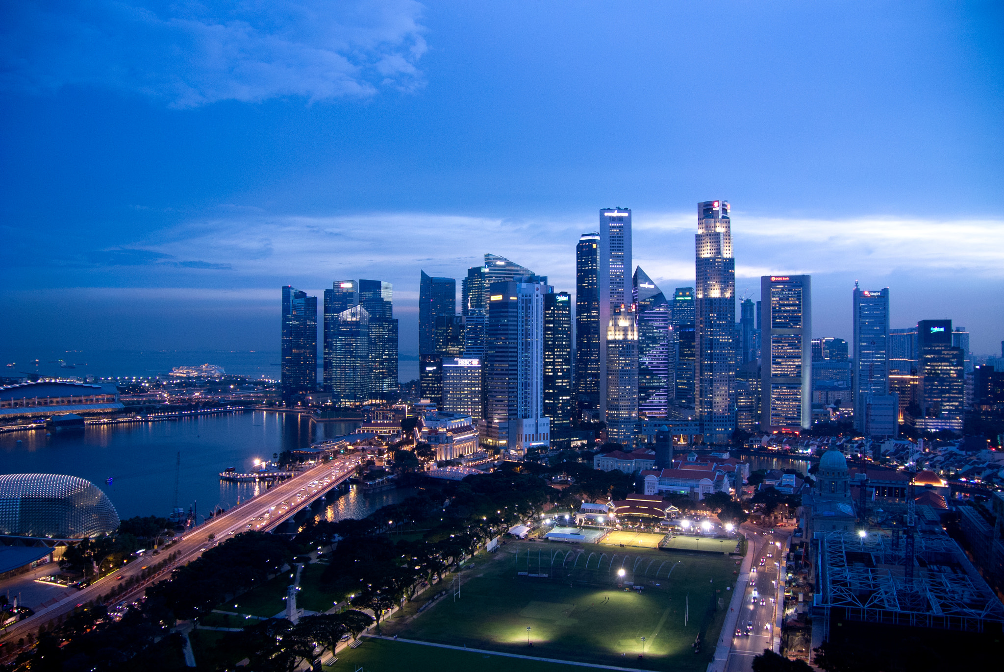 Nikon 1 J1 sample photo. Singapore photography