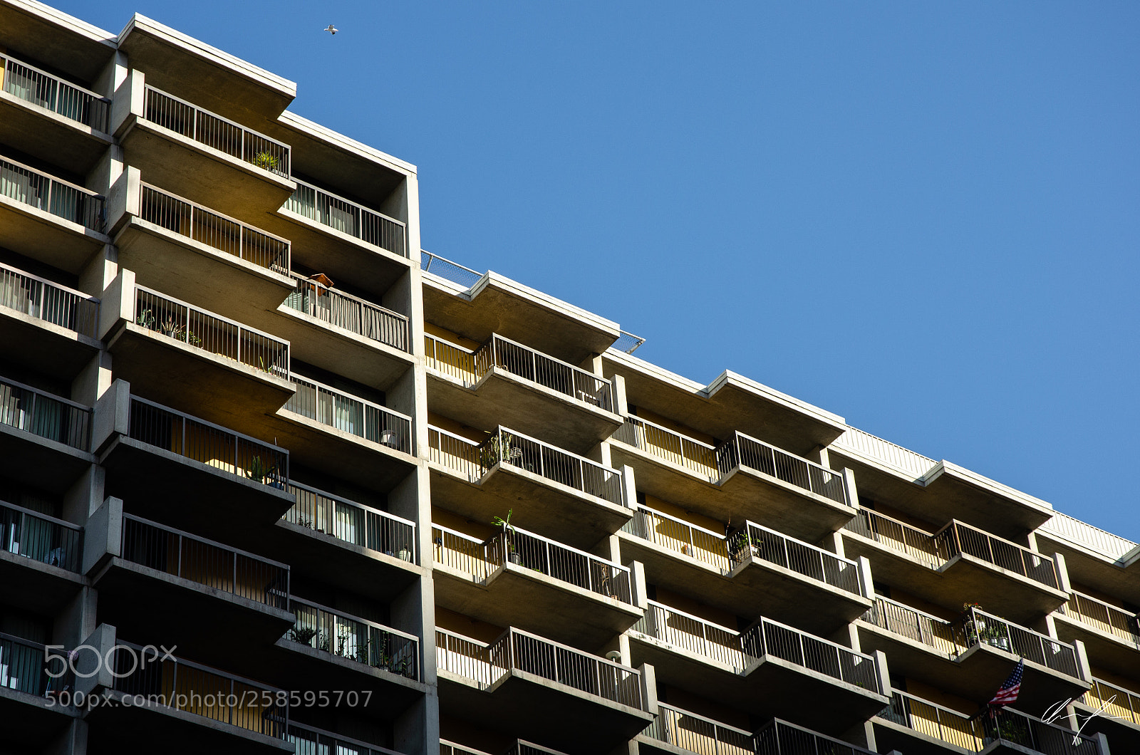 Nikon D5100 sample photo. Balconies photography