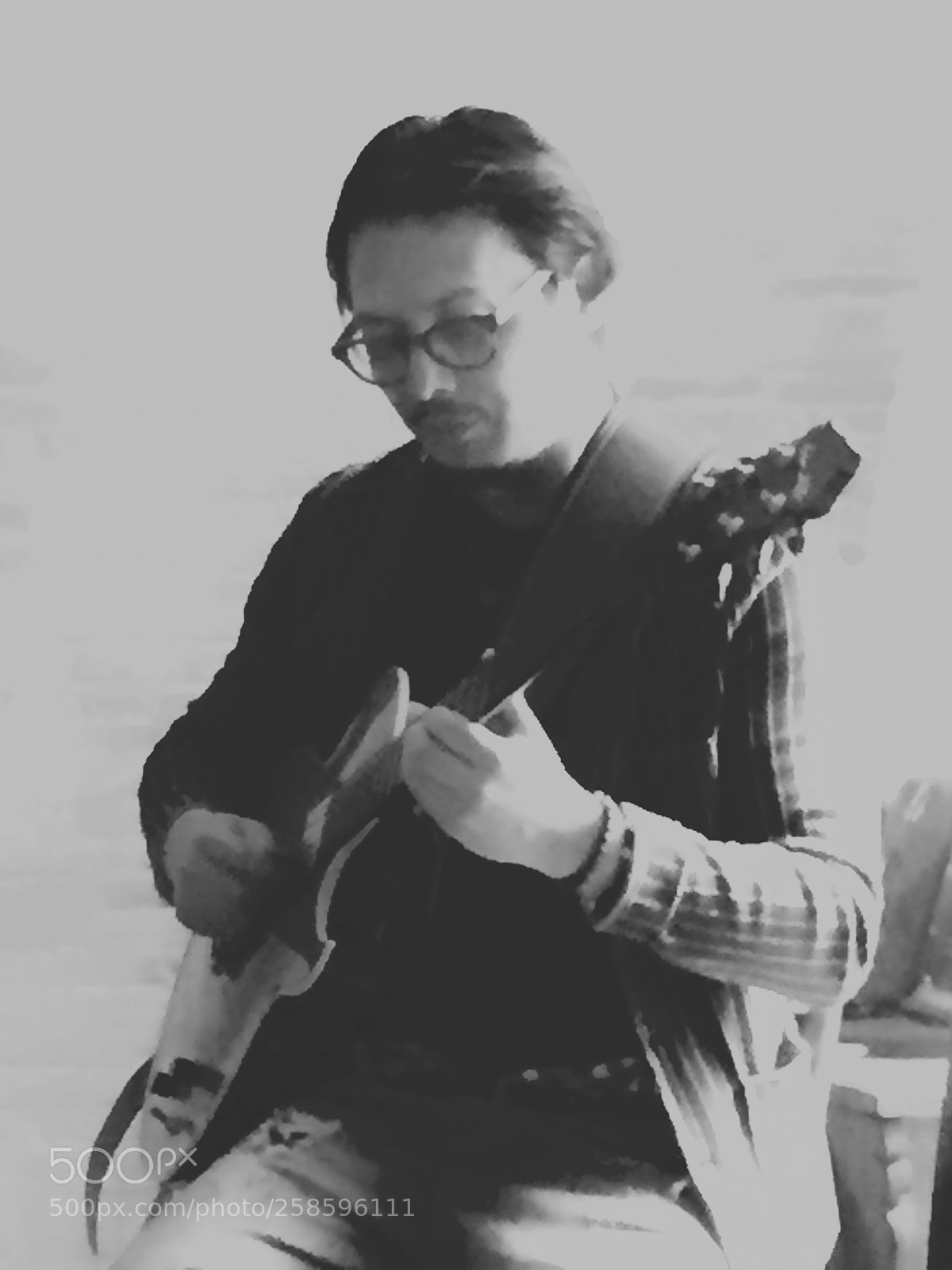 Apple iPhone 6 sample photo. Jazz guitar  photography