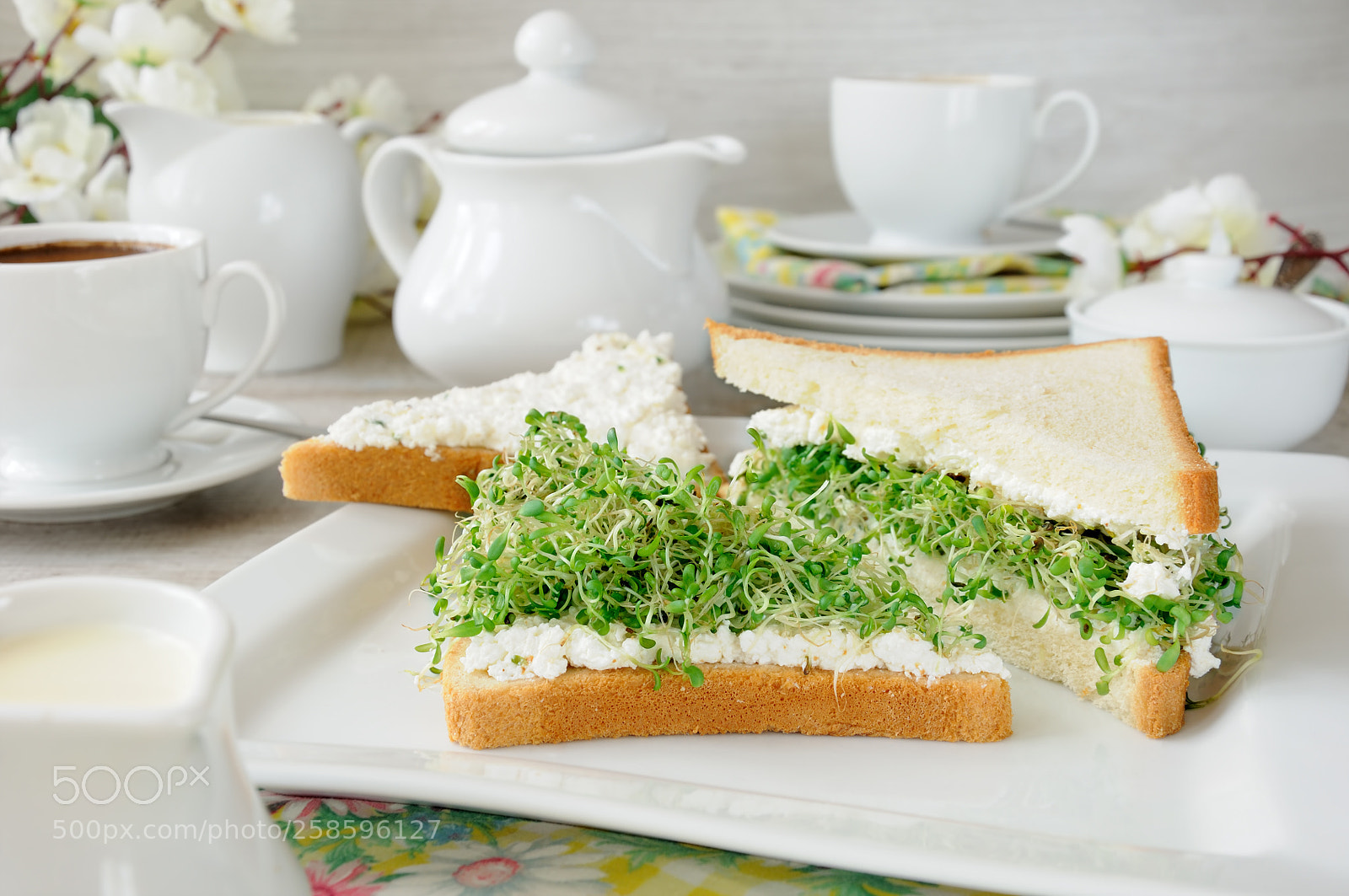 Nikon D90 sample photo. Sandwich with ricotta and photography