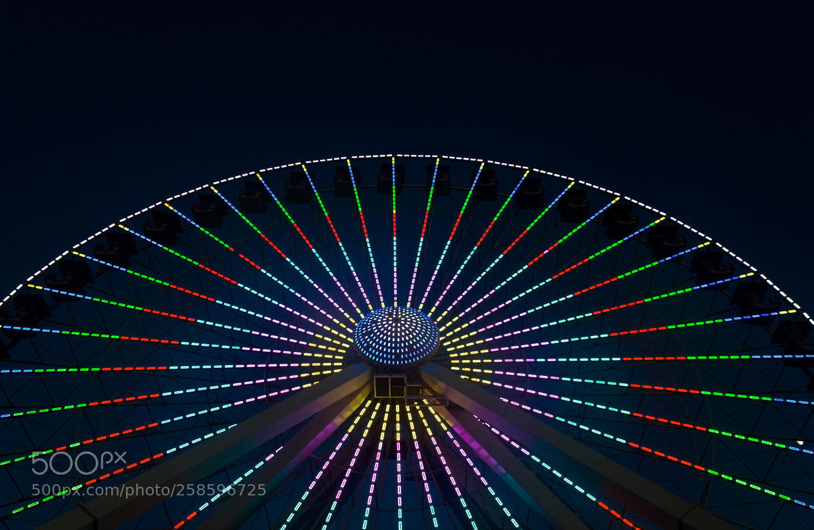 Nikon D3200 sample photo. Giant wheel ferris wheel photography