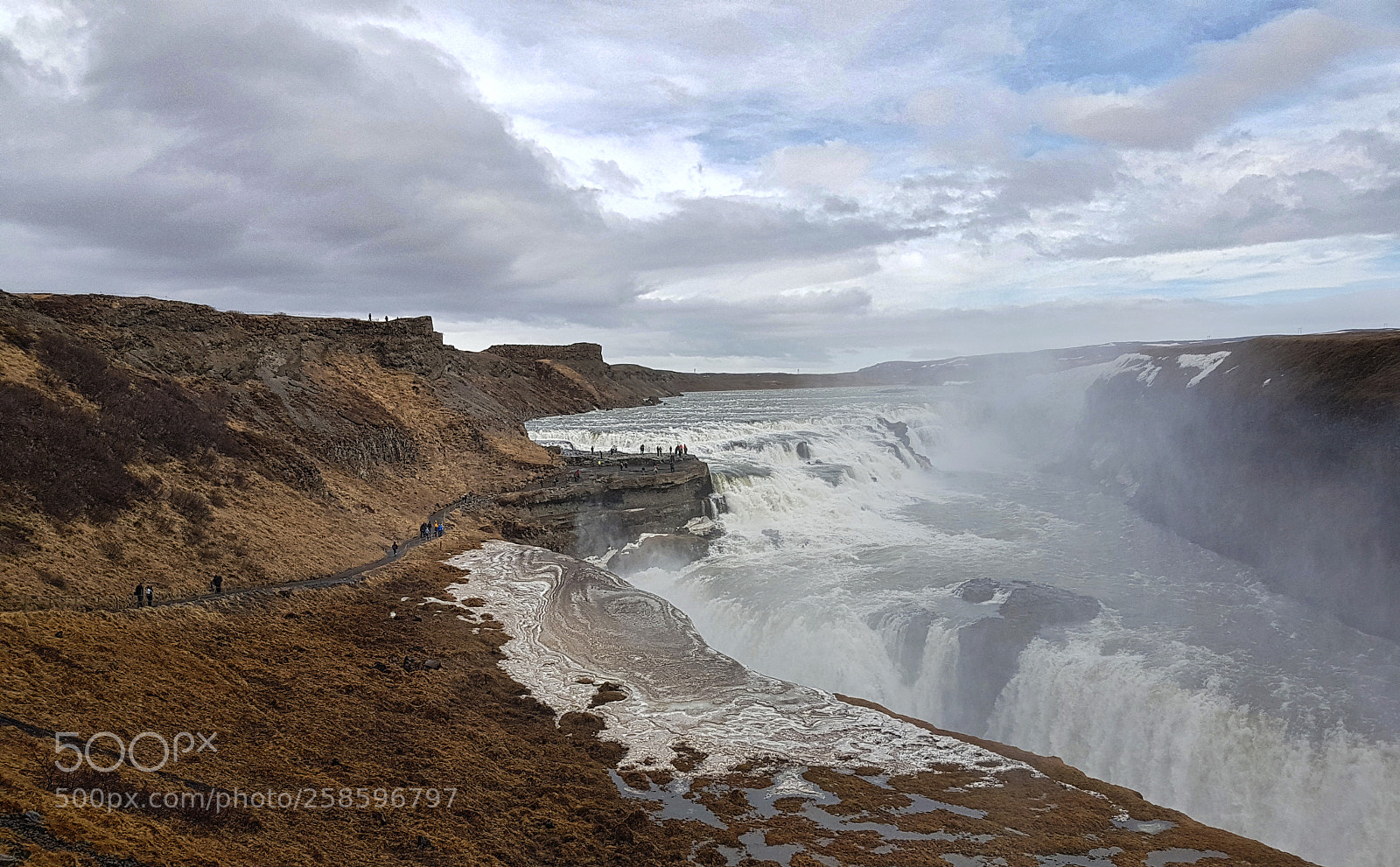 Samsung Galaxy S7 Edge sample photo. Gullfoss photography