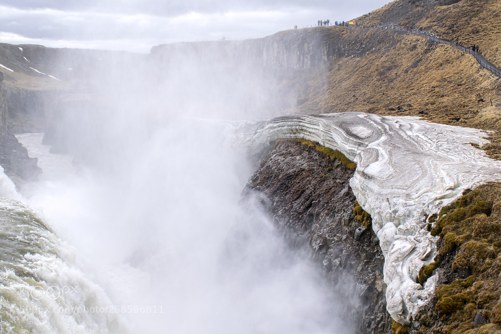 Nikon D3300 sample photo. Gullfoss photography