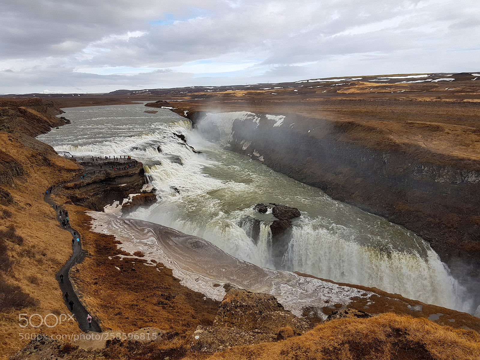 Samsung Galaxy S7 Edge sample photo. Gullfoss photography