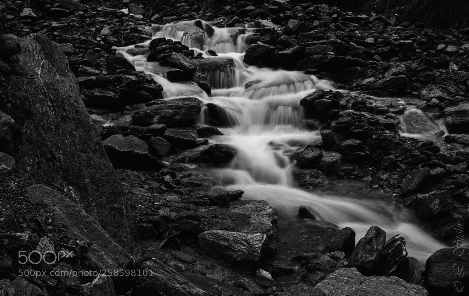 Nikon D3100 sample photo. Small waterfall photography