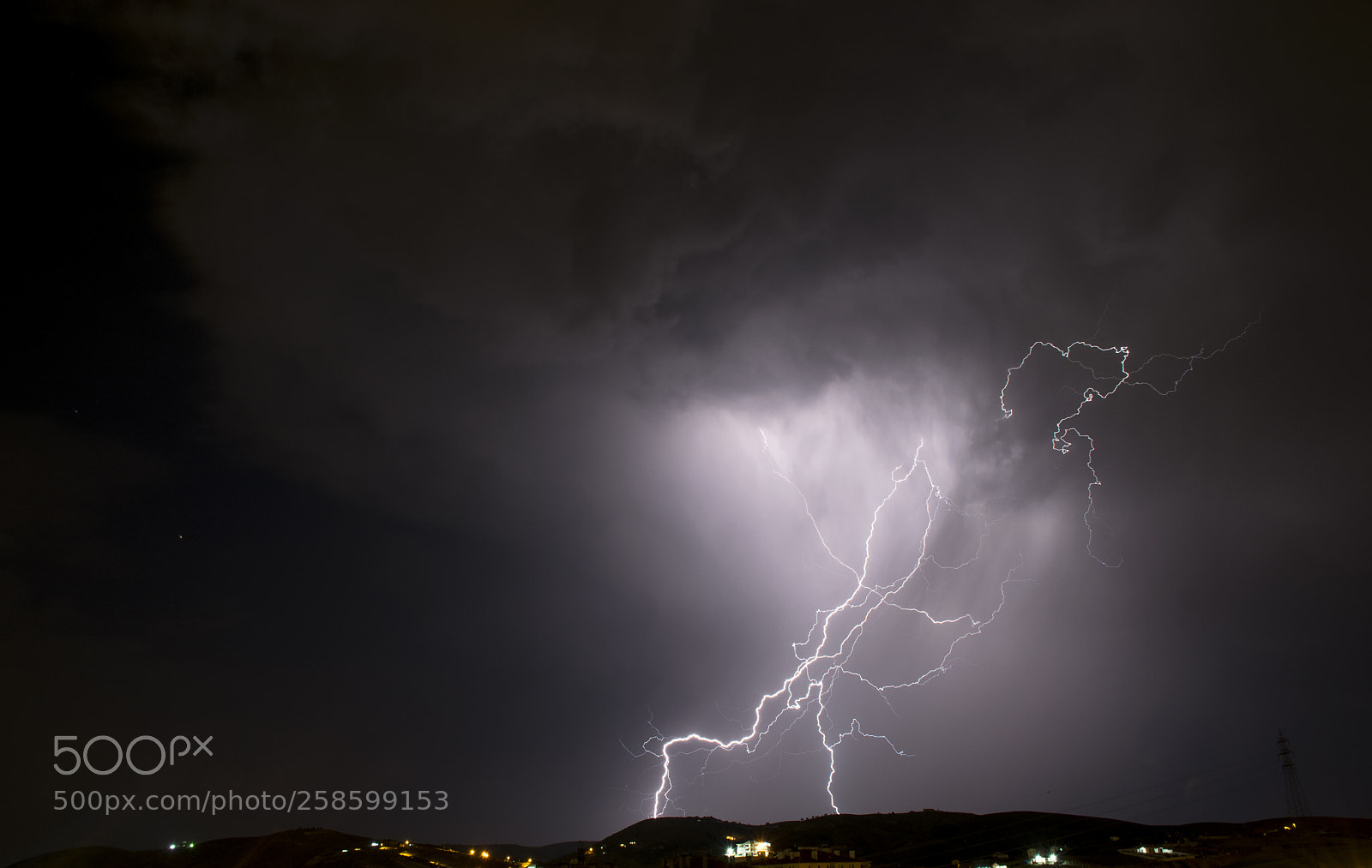 Nikon D5300 sample photo. Thunder photography