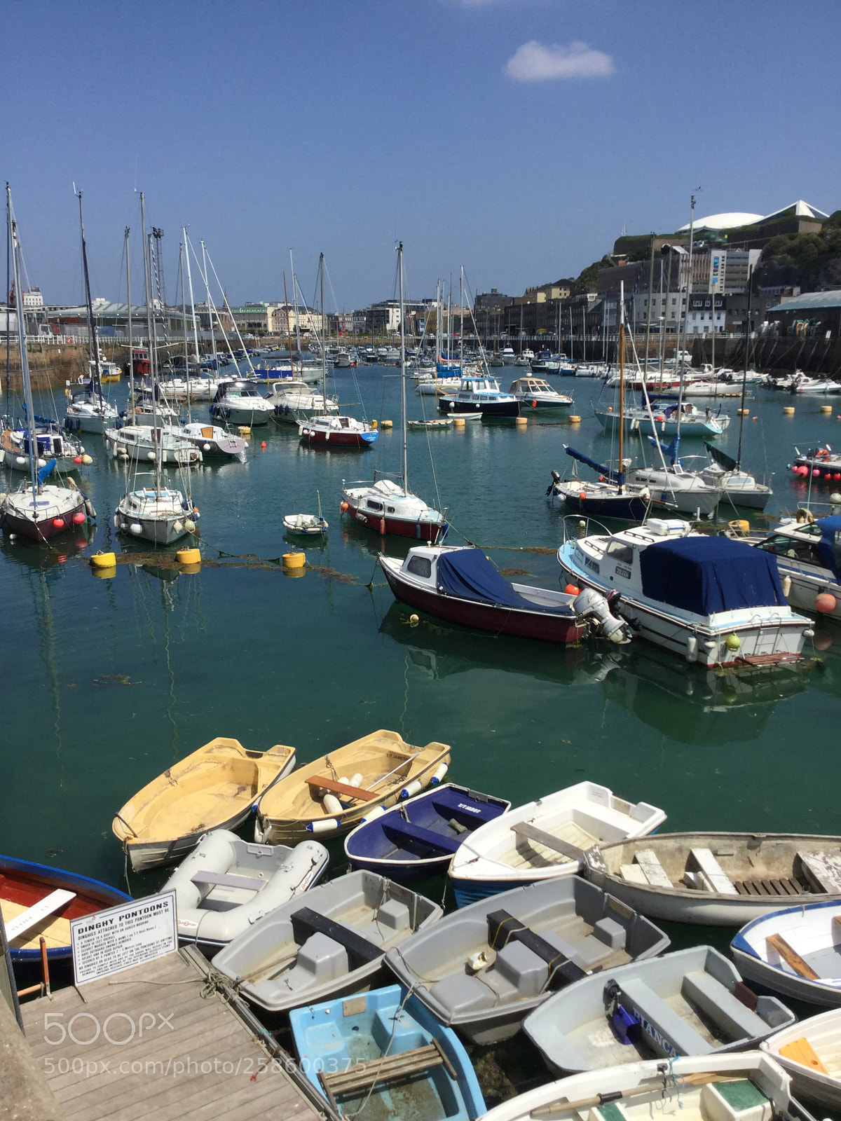 Apple iPod touch sample photo. St helier old harbour photography