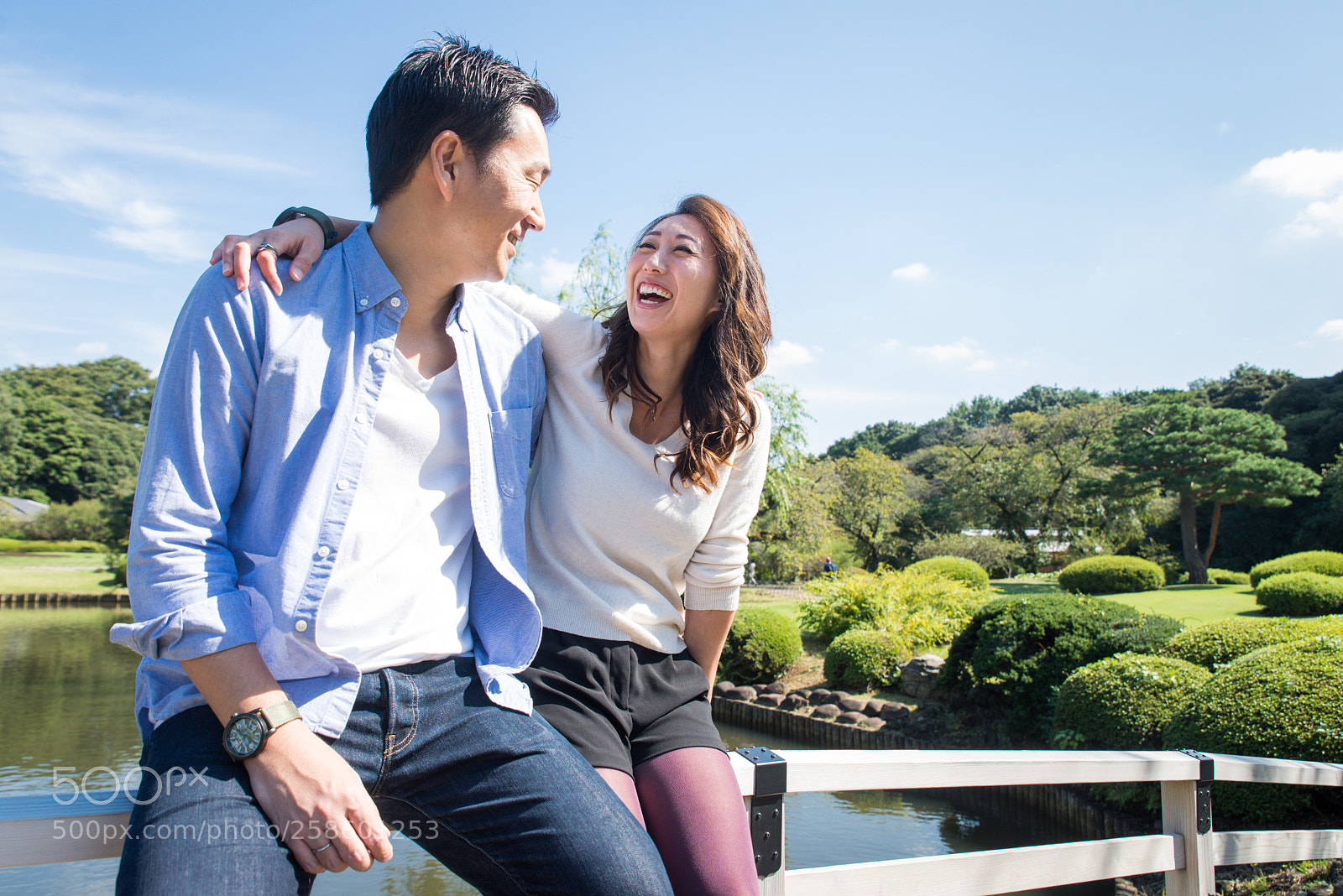 Nikon D610 sample photo. Beautiful asian couple dating photography