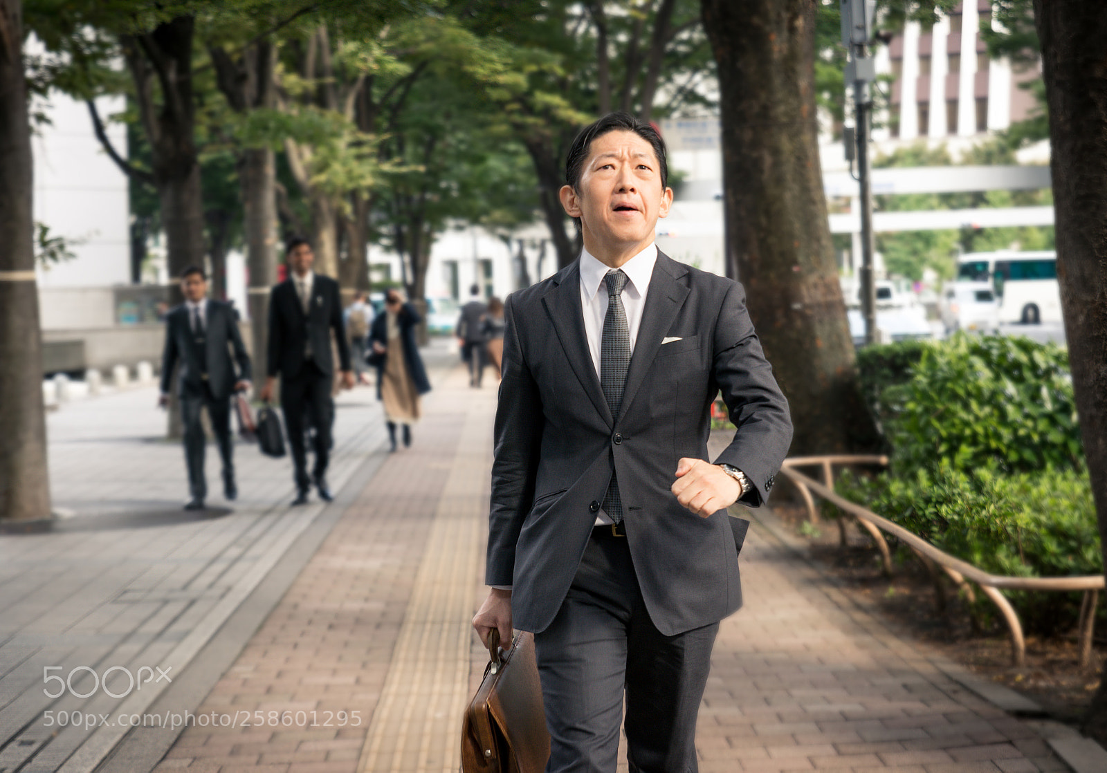 Nikon D610 sample photo. Japanese businessman in tokyo photography