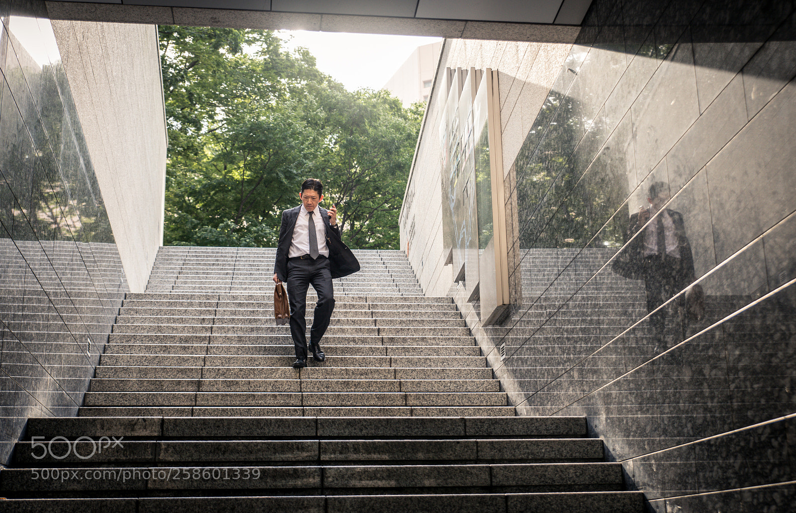 Nikon D610 sample photo. Japanese businessman in tokyo photography