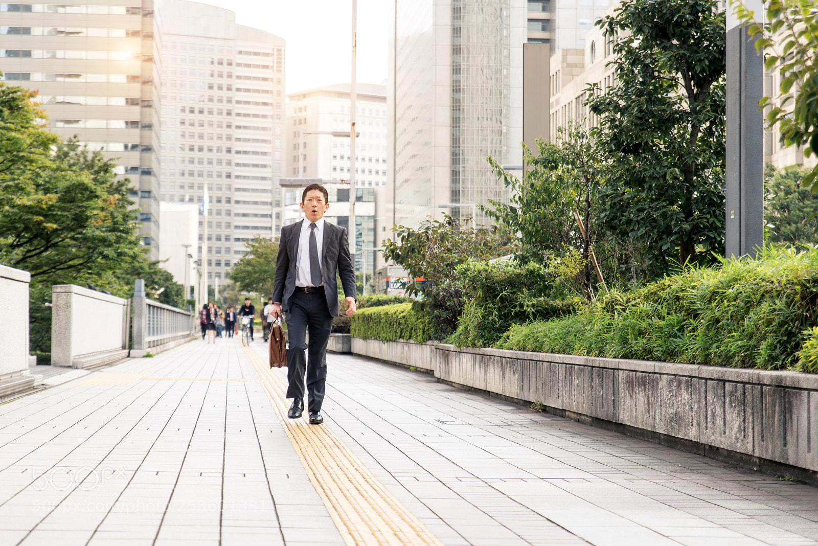 Nikon D610 sample photo. Japanese businessman in tokyo photography