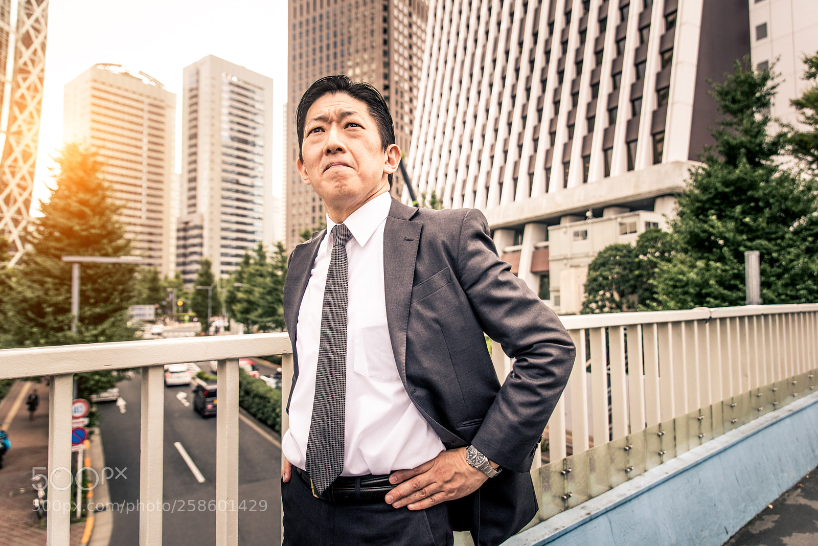 Nikon D610 sample photo. Japanese businessman in tokyo photography