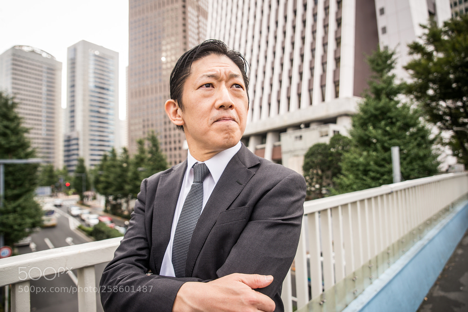 Nikon D610 sample photo. Japanese businessman in tokyo photography