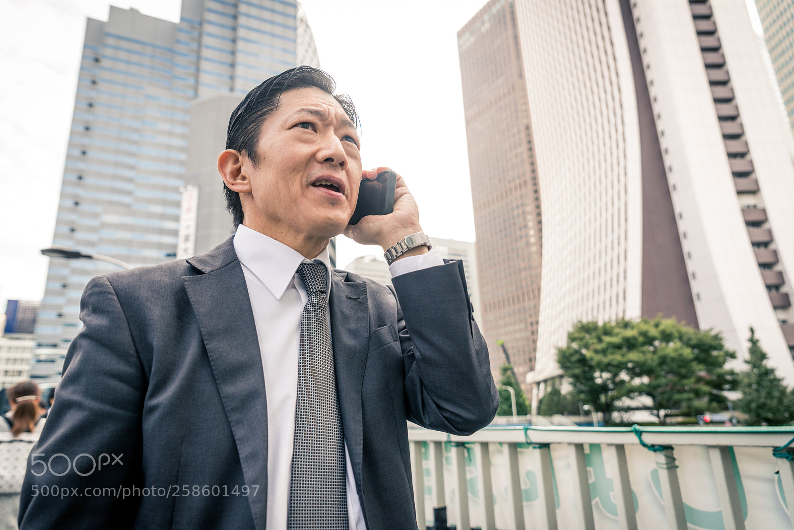 Nikon D610 sample photo. Japanese businessman in tokyo photography