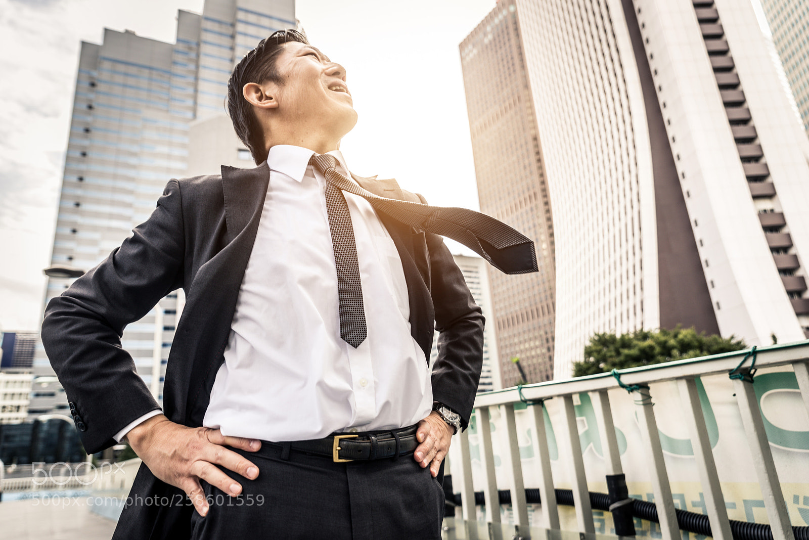 Nikon D610 sample photo. Japanese businessman in tokyo photography