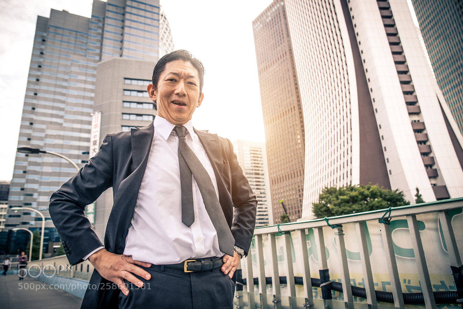 Nikon D610 sample photo. Japanese businessman in tokyo photography