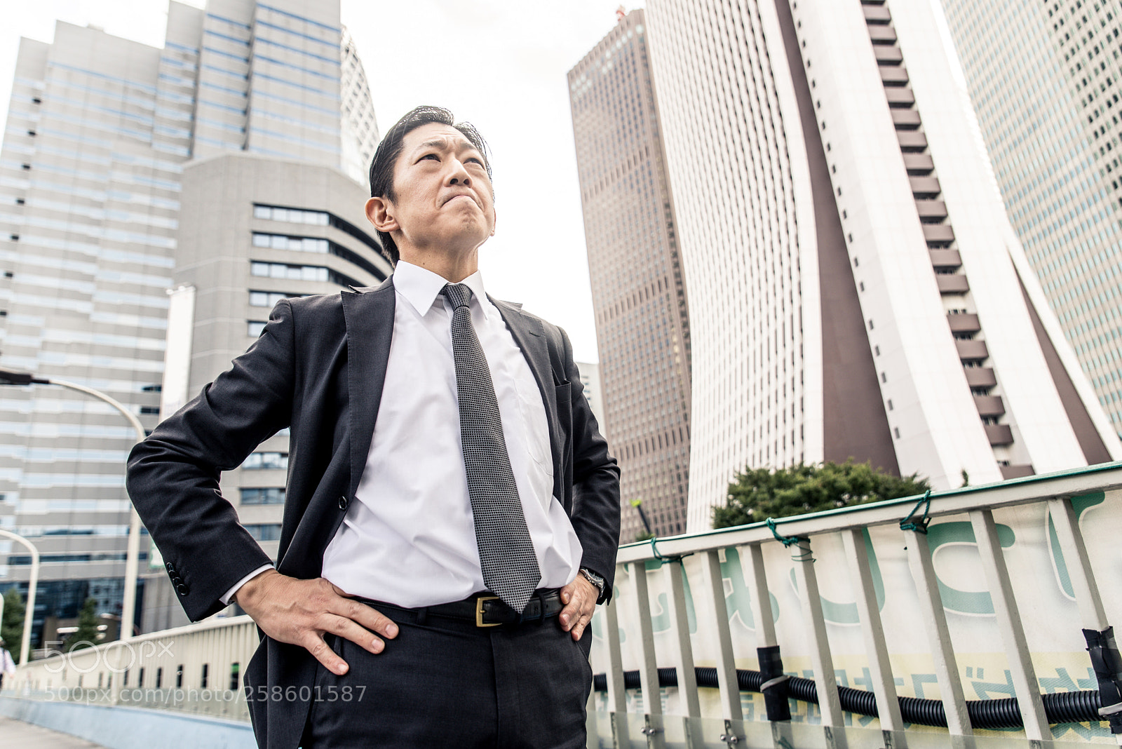 Nikon D610 sample photo. Japanese businessman in tokyo photography