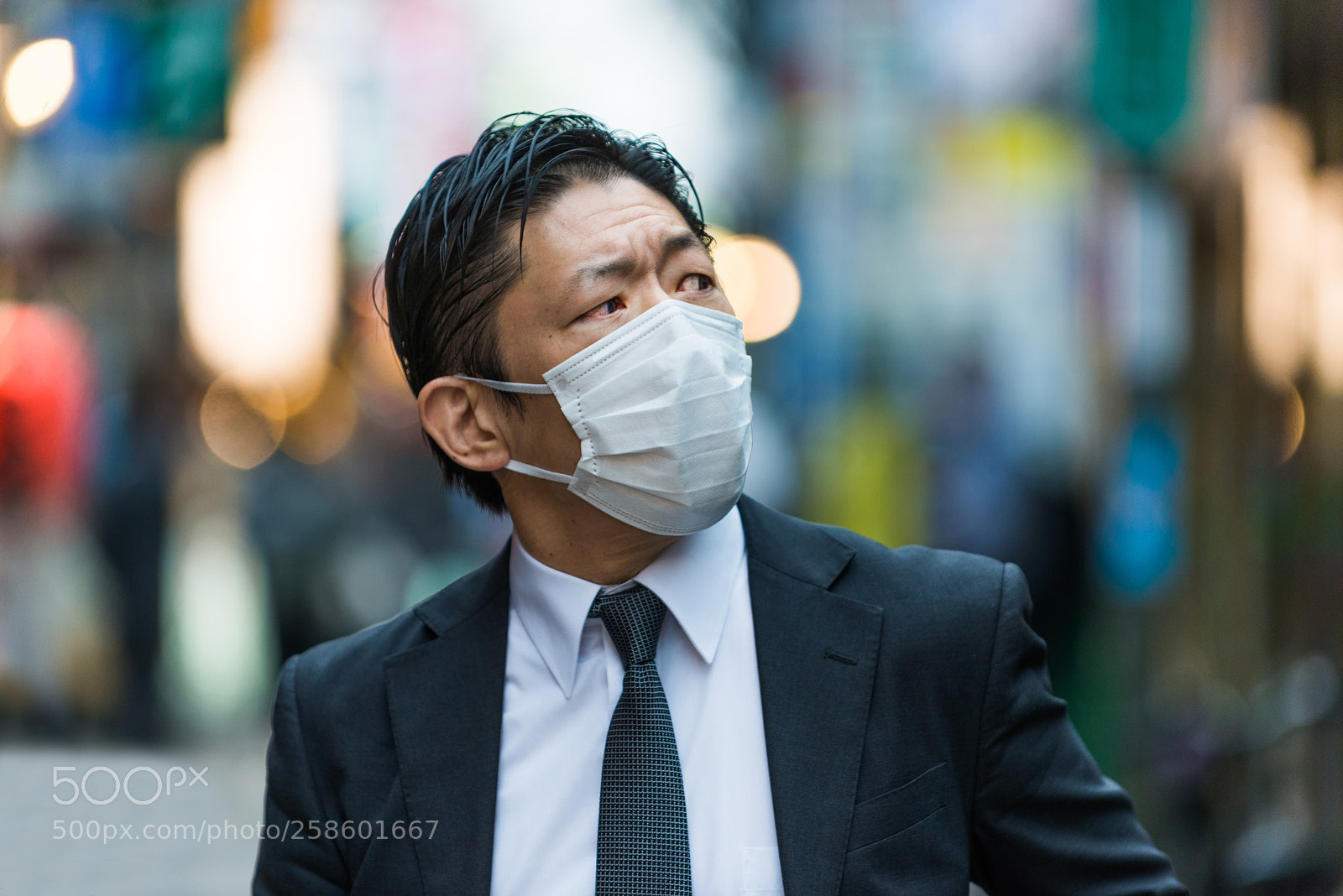 Nikon D610 sample photo. Japanese businessman in tokyo photography