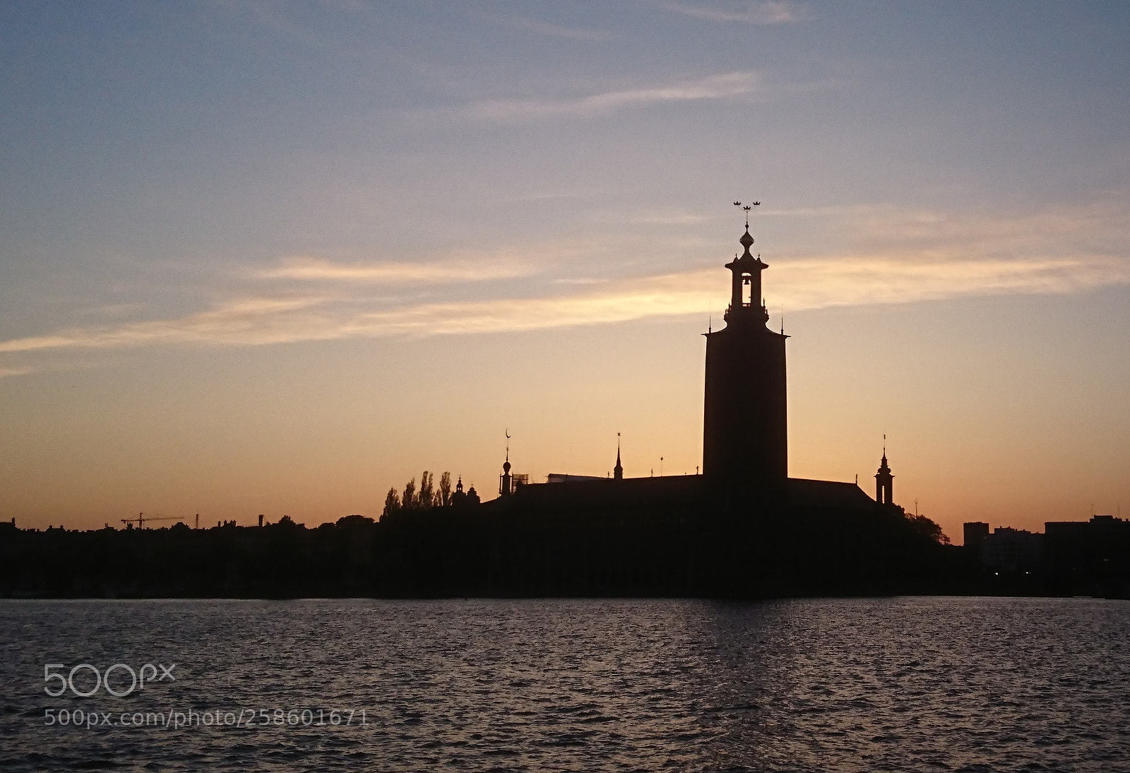 Sony Xperia XZ sample photo. Stockholm by night photography