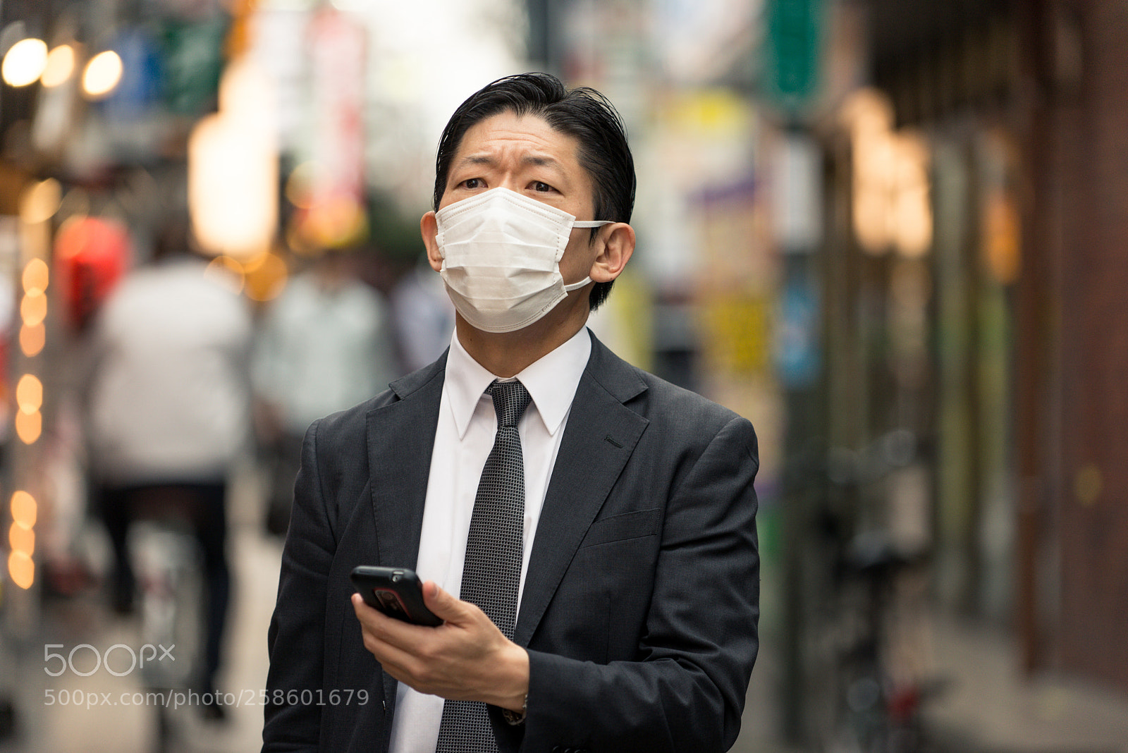 Nikon D610 sample photo. Japanese businessman in tokyo photography