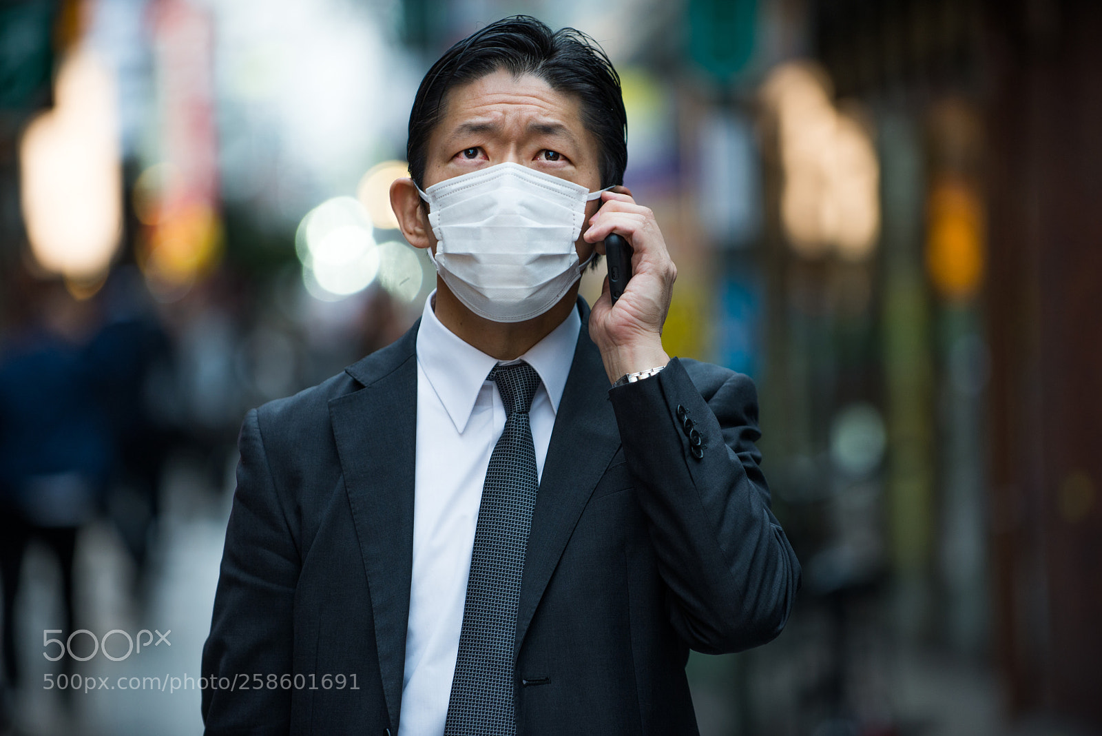 Nikon D610 sample photo. Japanese businessman in tokyo photography