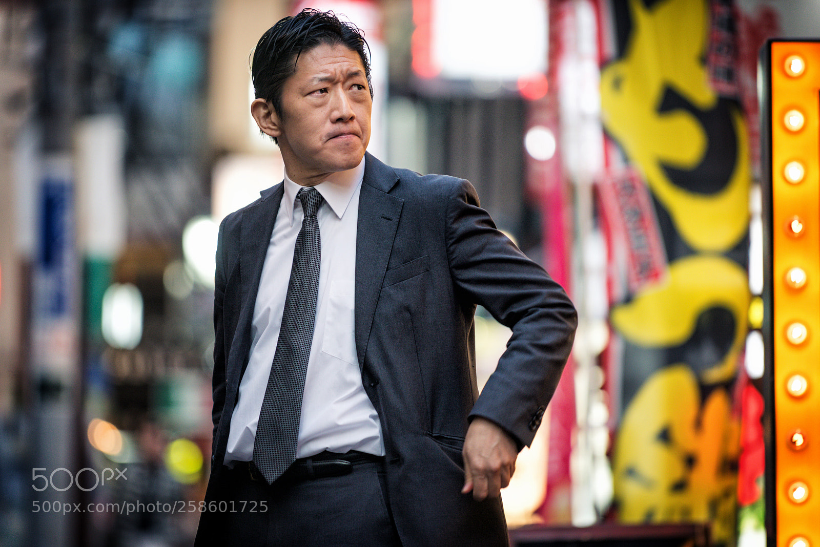Nikon D610 sample photo. Japanese businessman in tokyo photography