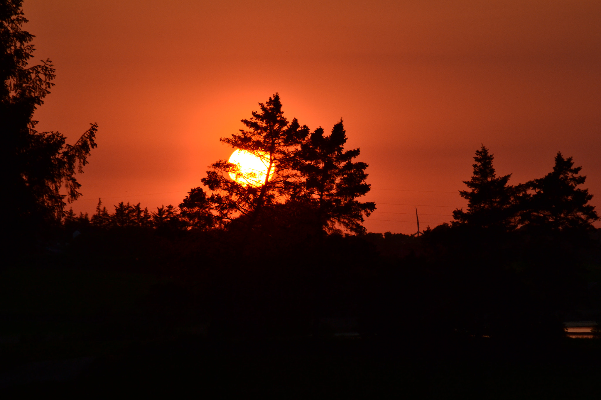 Nikon D3100 sample photo. Sundown photography