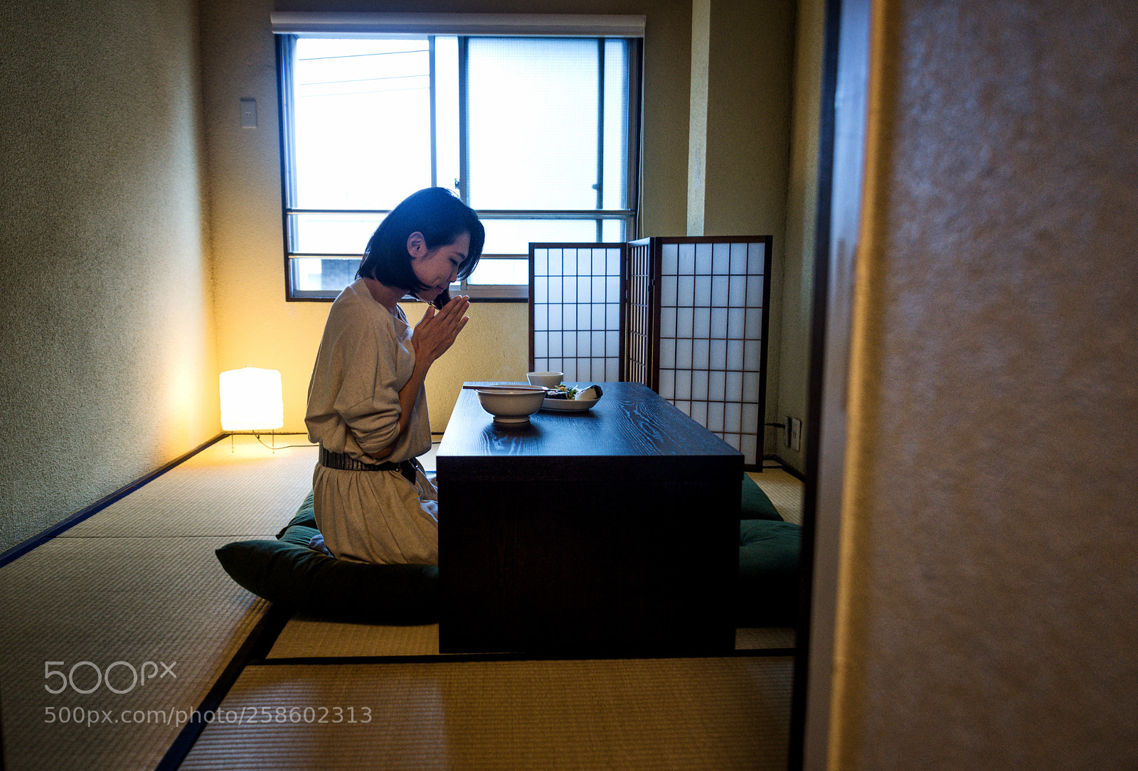 Nikon D610 sample photo. Japanese woman eating in photography