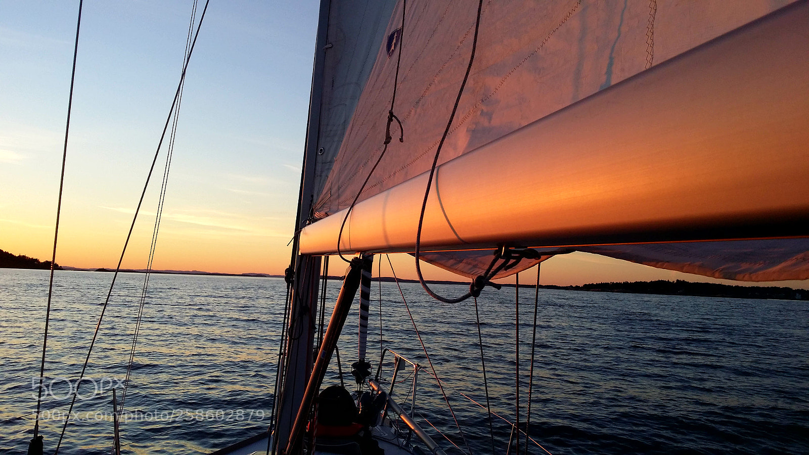 Samsung Galaxy S4 sample photo. Sailing in the sunset photography