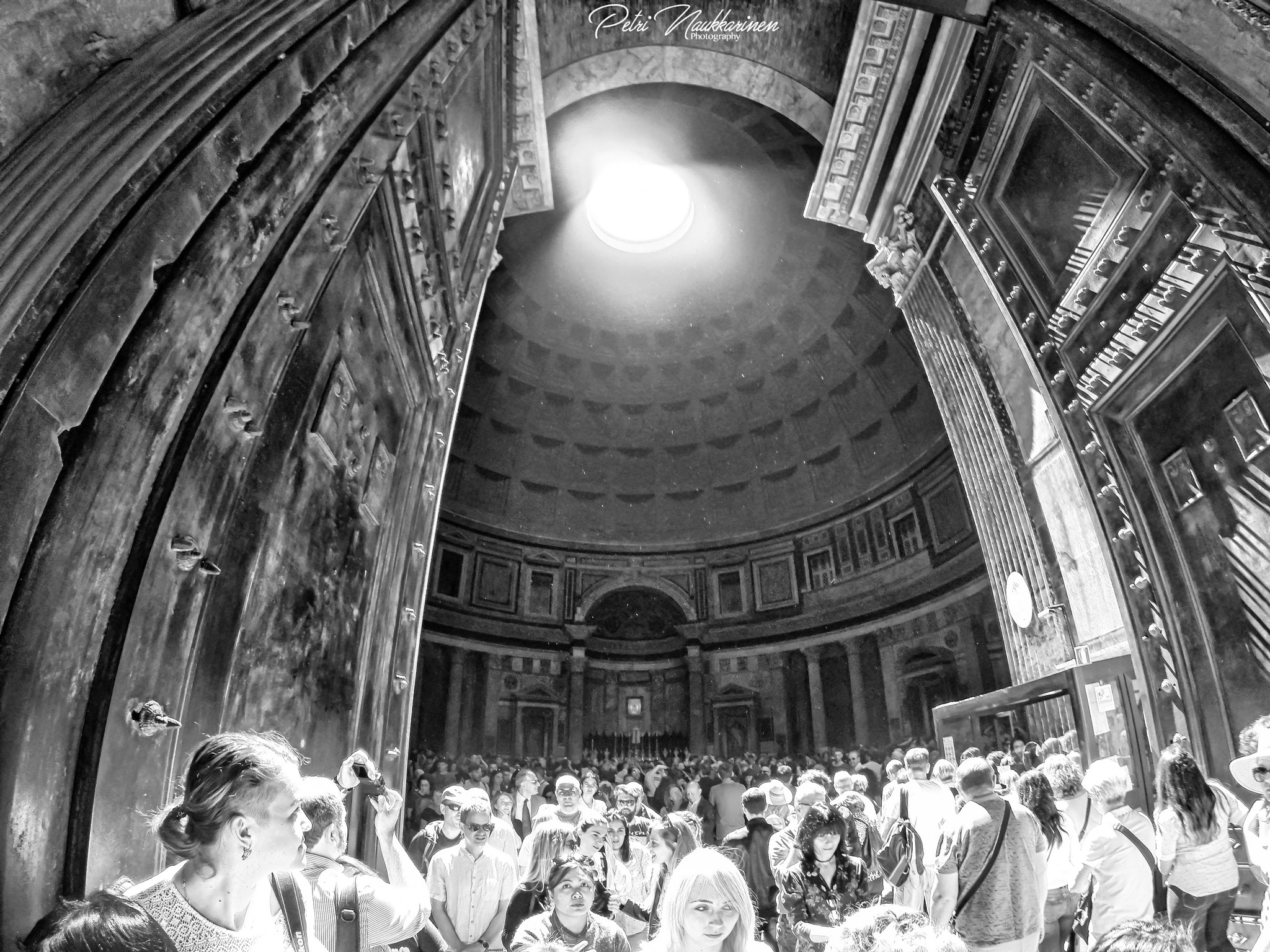 GoPro HERO3+ Black Edition sample photo. Temple of pantheon photography