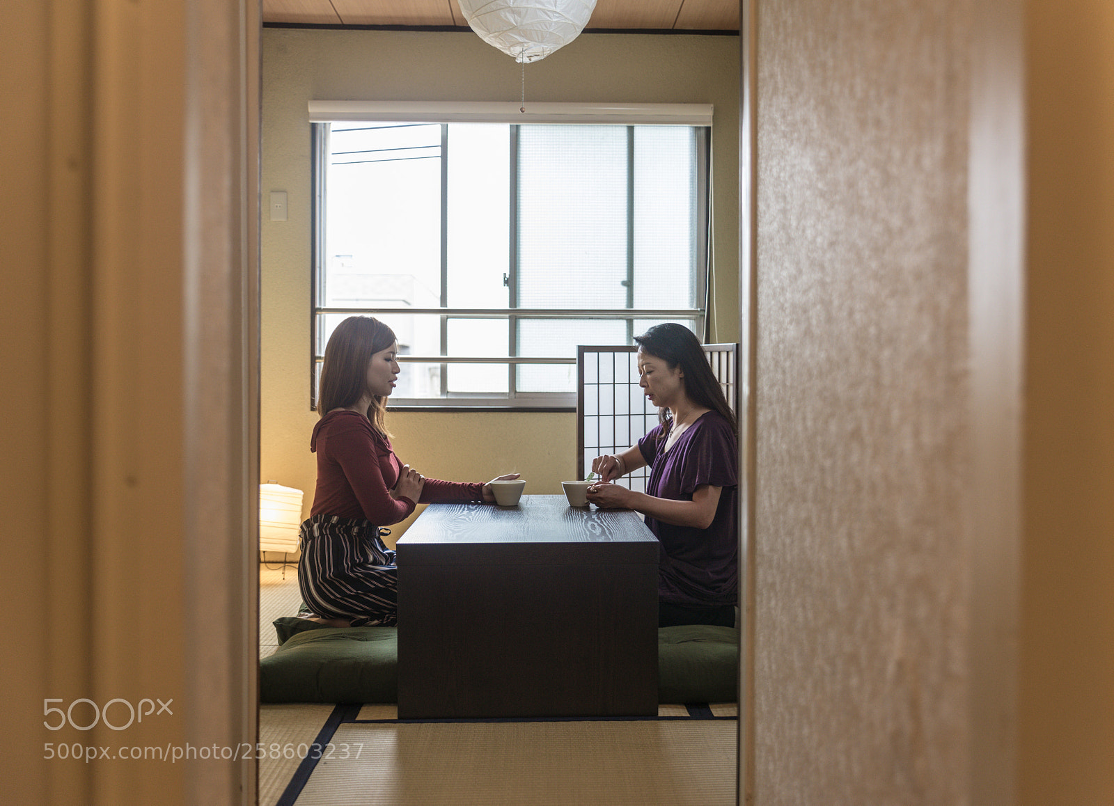 Nikon D610 sample photo. Japanese mom and daughter photography