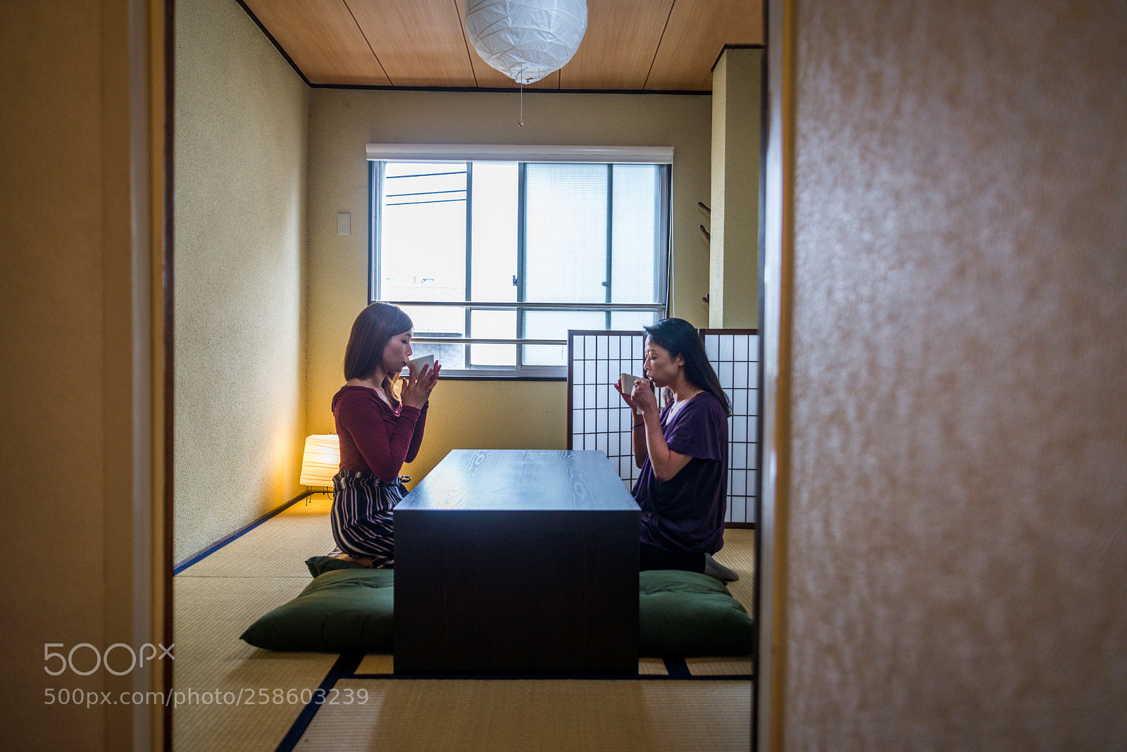 Nikon D610 sample photo. Japanese mom and daughter photography