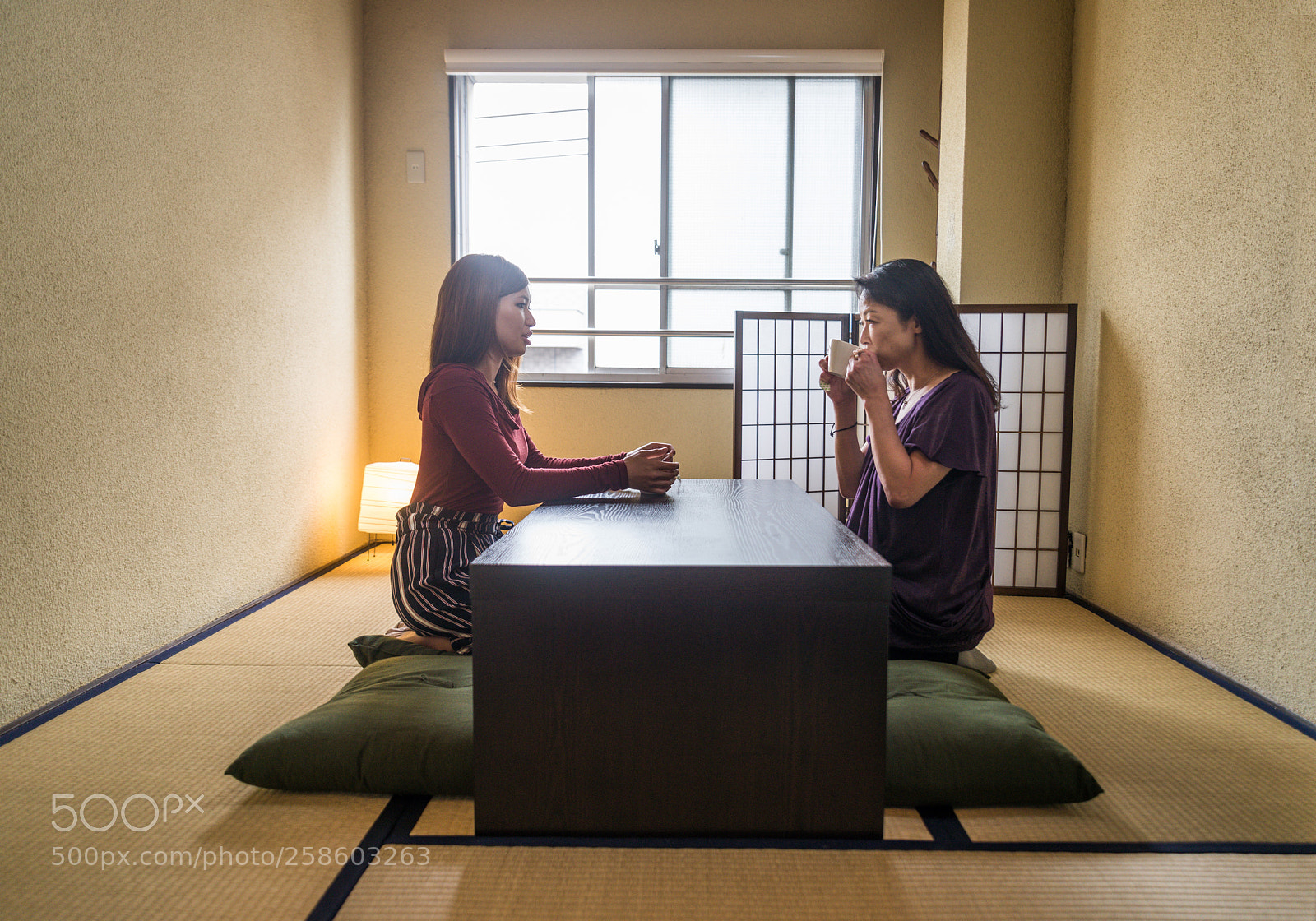 Nikon D610 sample photo. Japanese mom and daughter photography