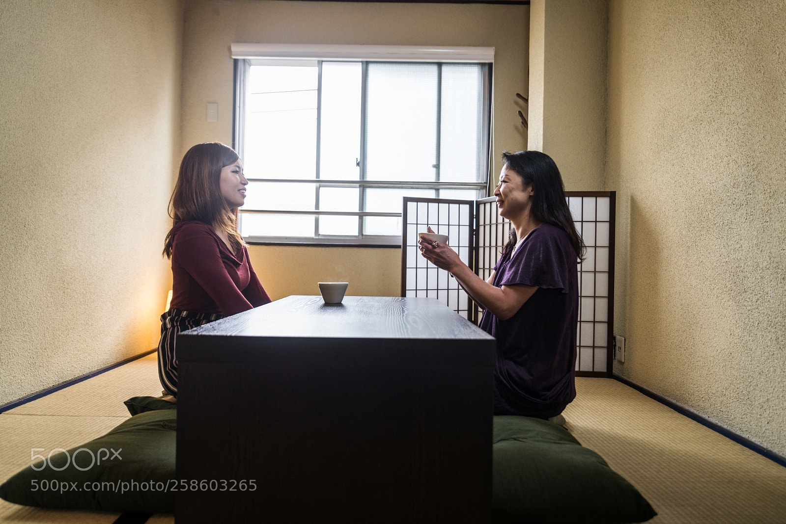 Nikon D610 sample photo. Japanese mom and daughter photography